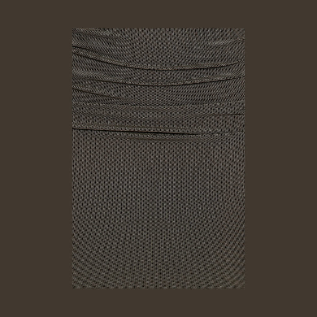 Abbie Off Shoulder Maxi Dress - Olive