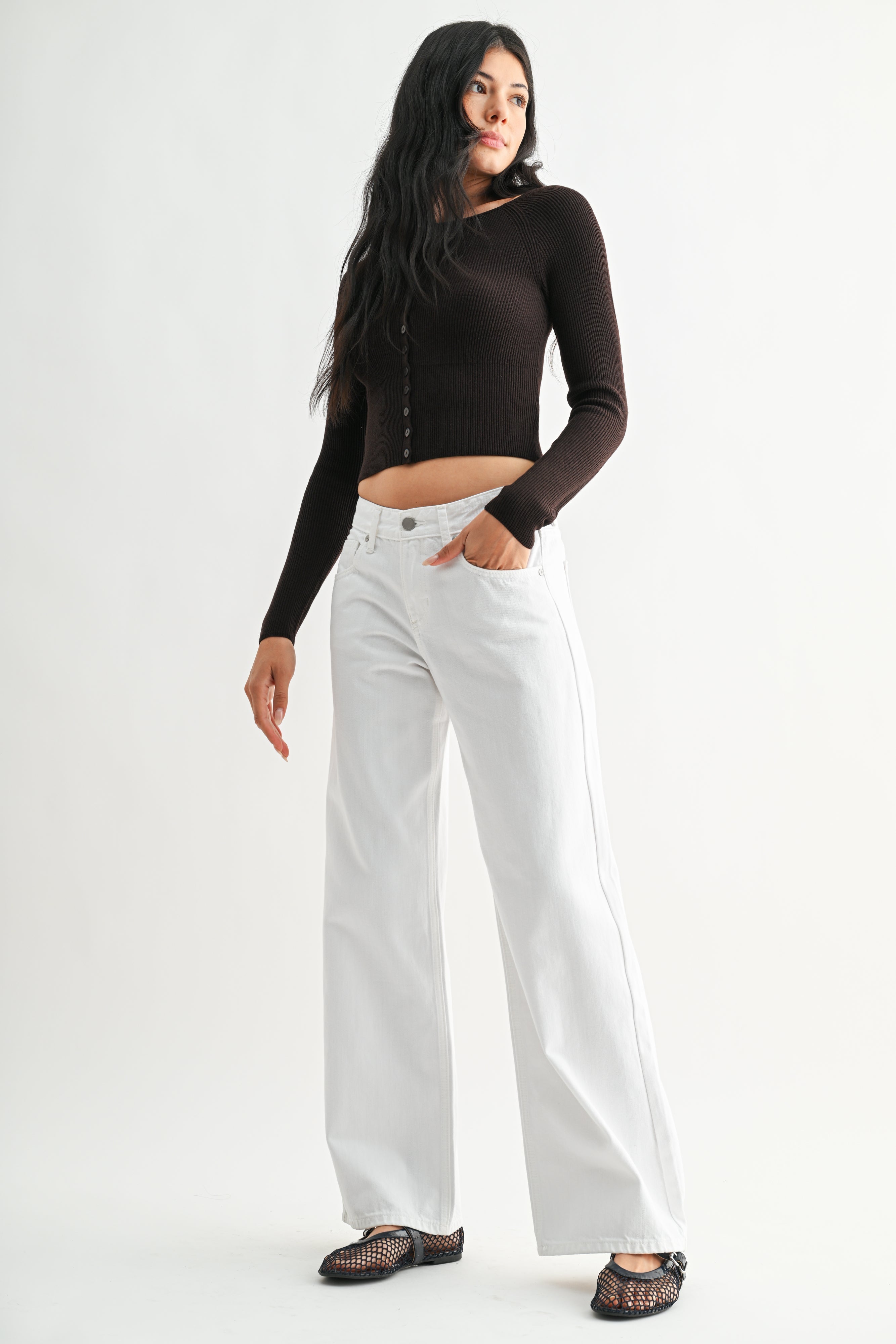 Baggy Wide Leg Jean