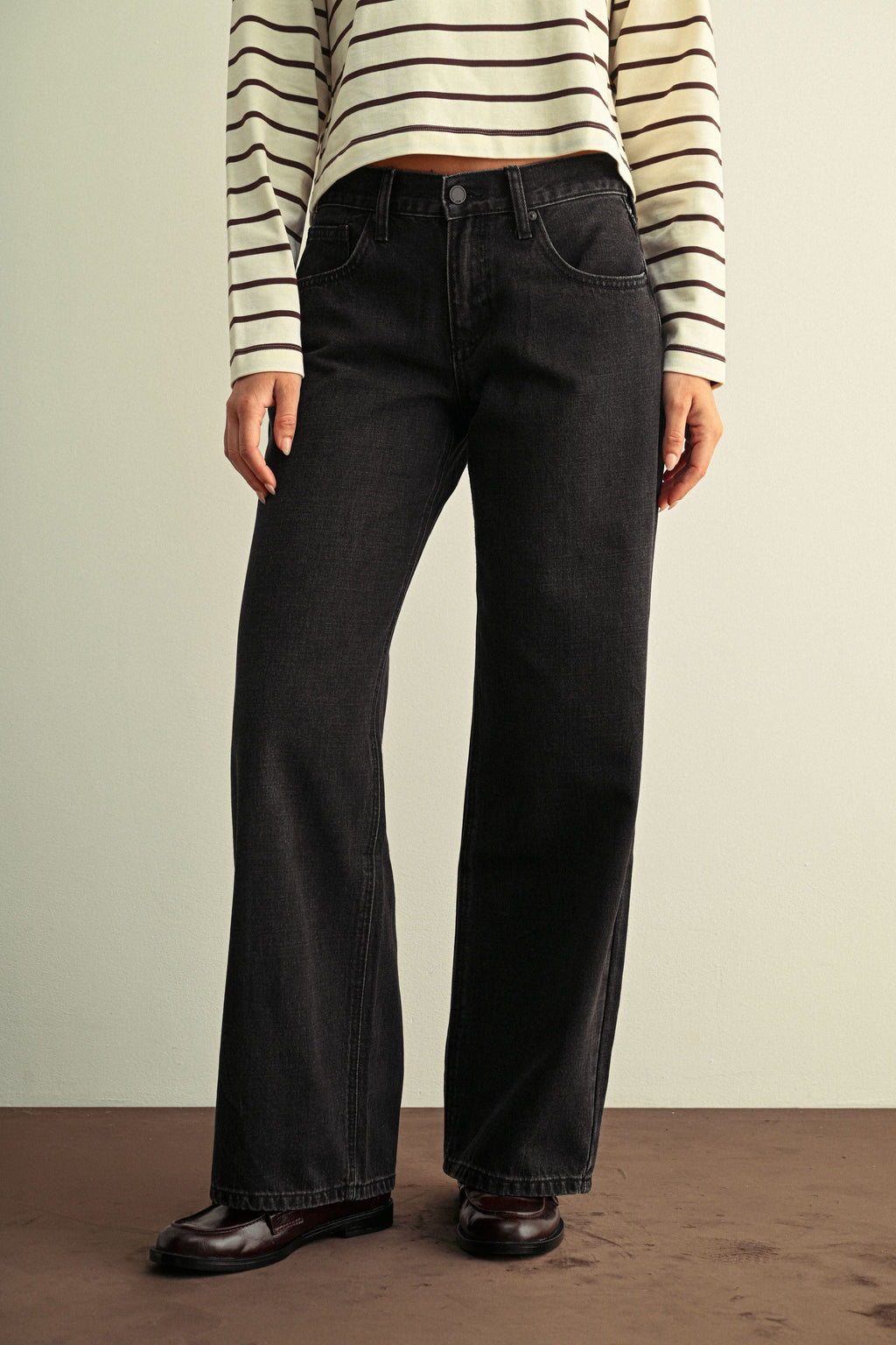 Baggy Wide Leg Jean