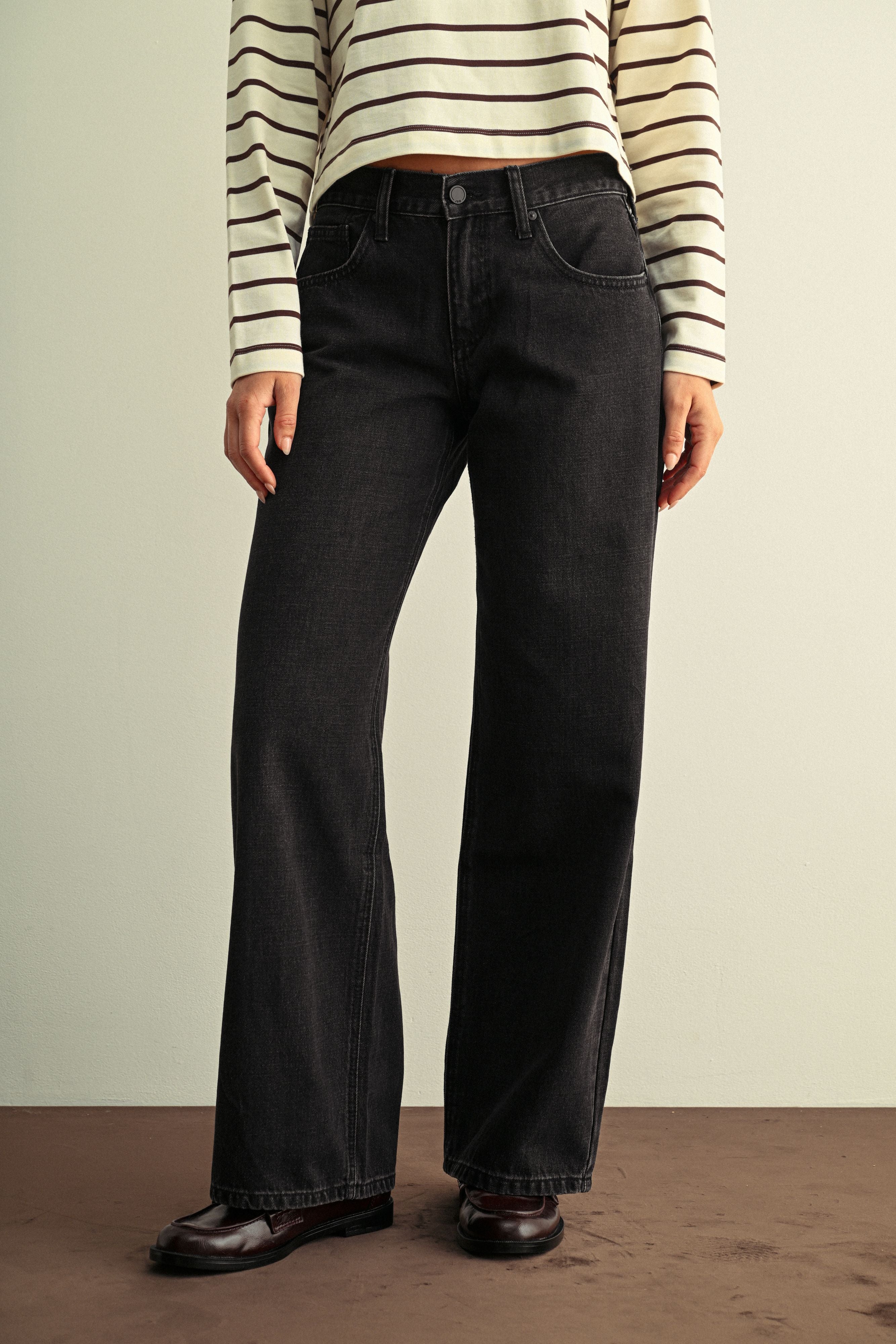 Baggy Wide Leg Jean