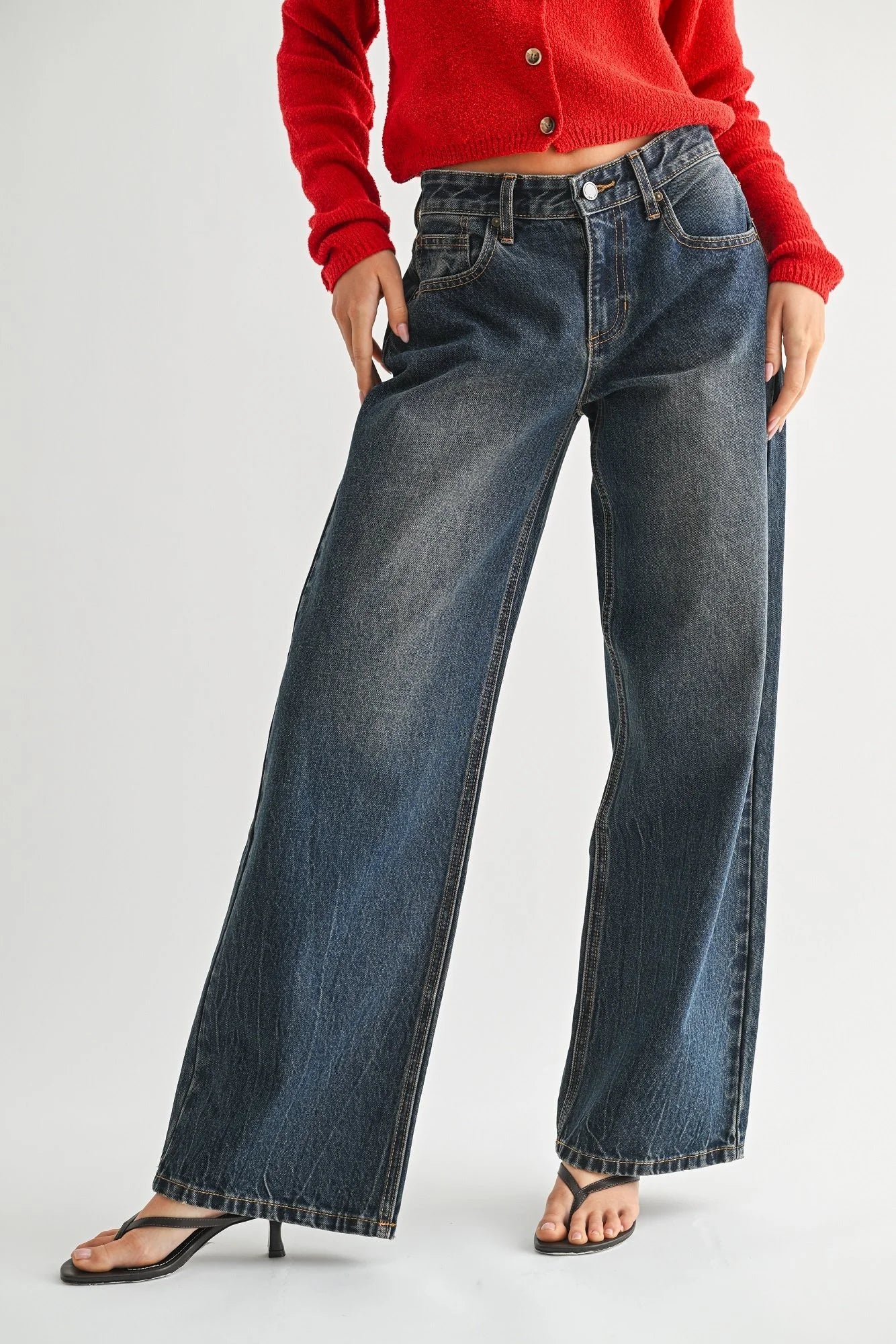 Baggy Wide Leg Jean
