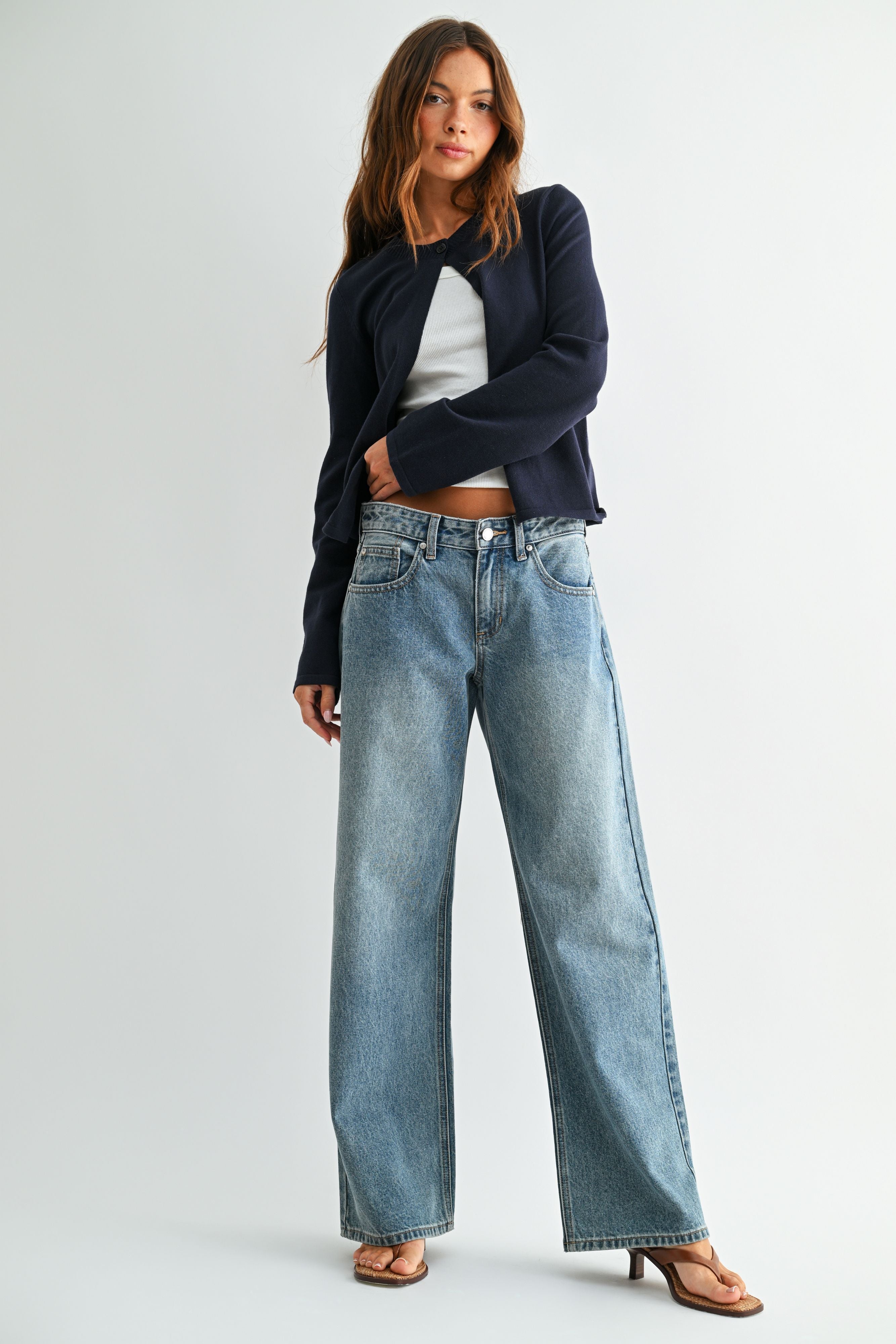 Baggy Wide Leg Jean