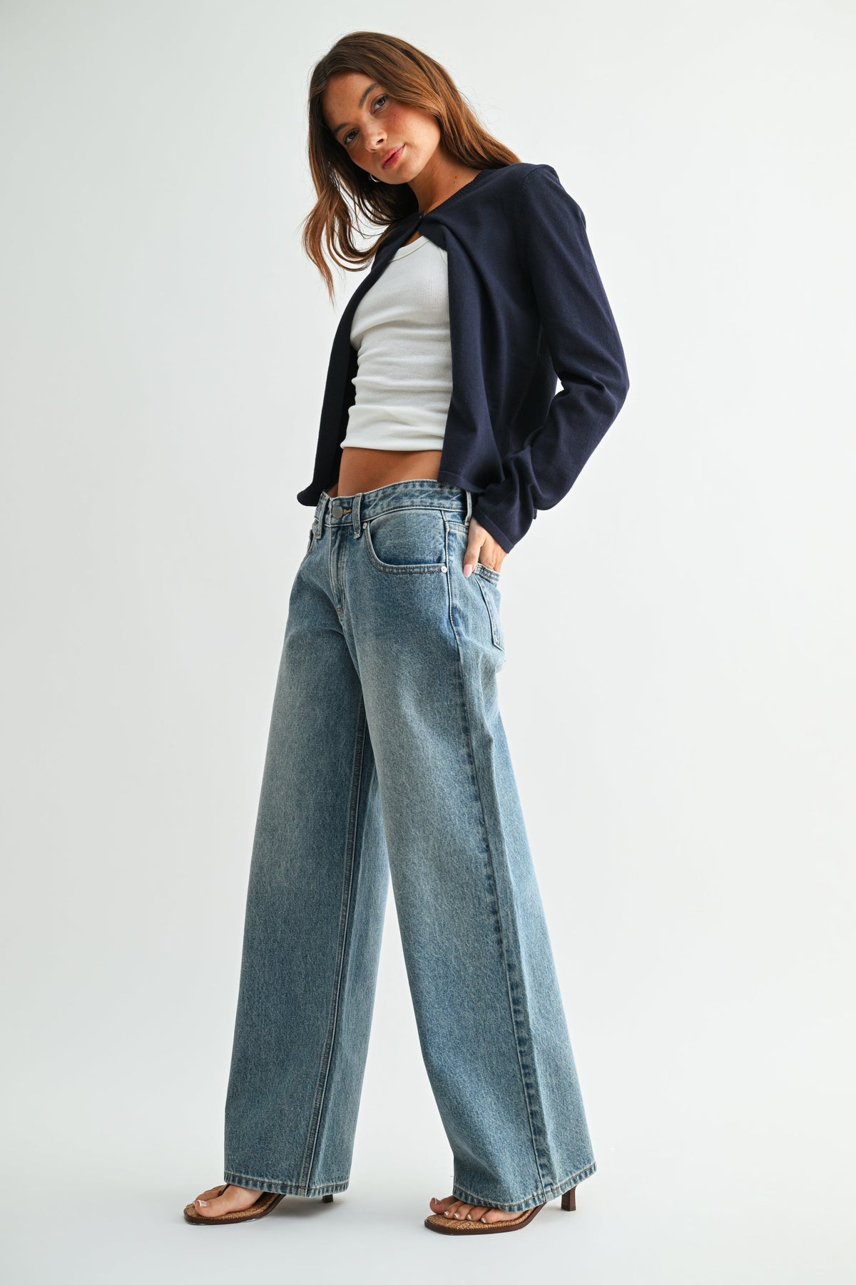 Baggy Wide Leg Jean