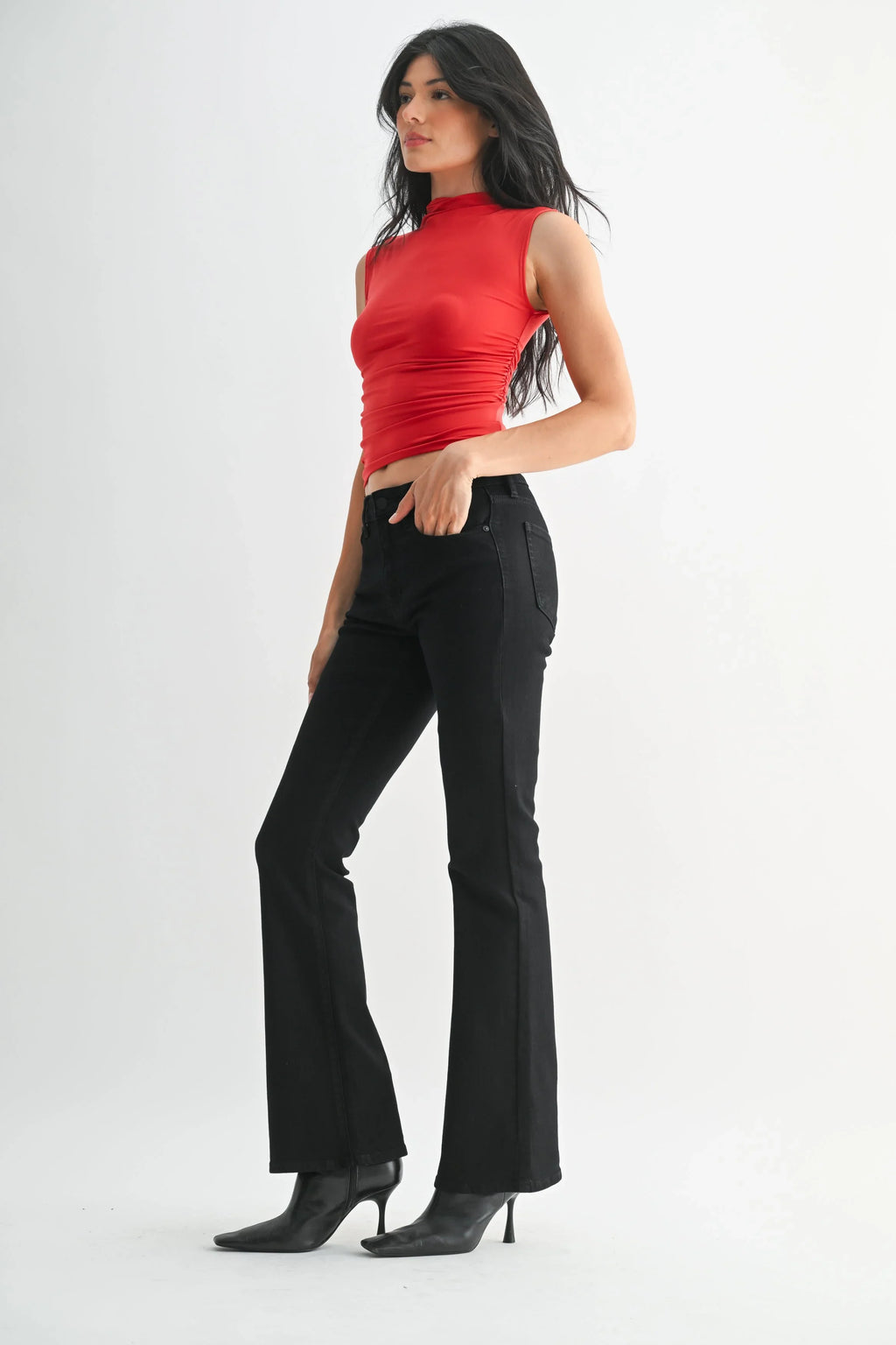 Regular Hem Bootcut Jean
