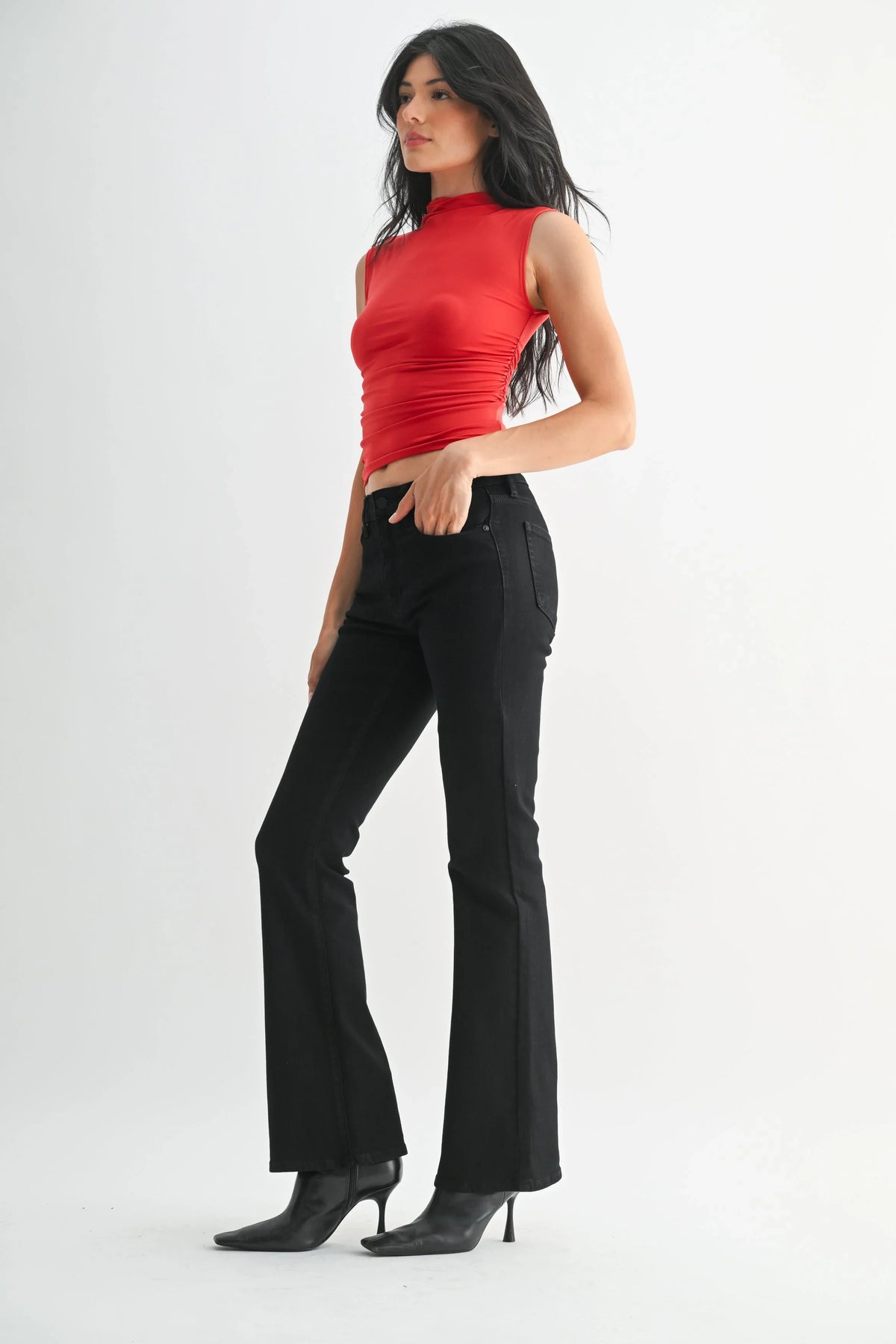 Regular Hem Bootcut Jean