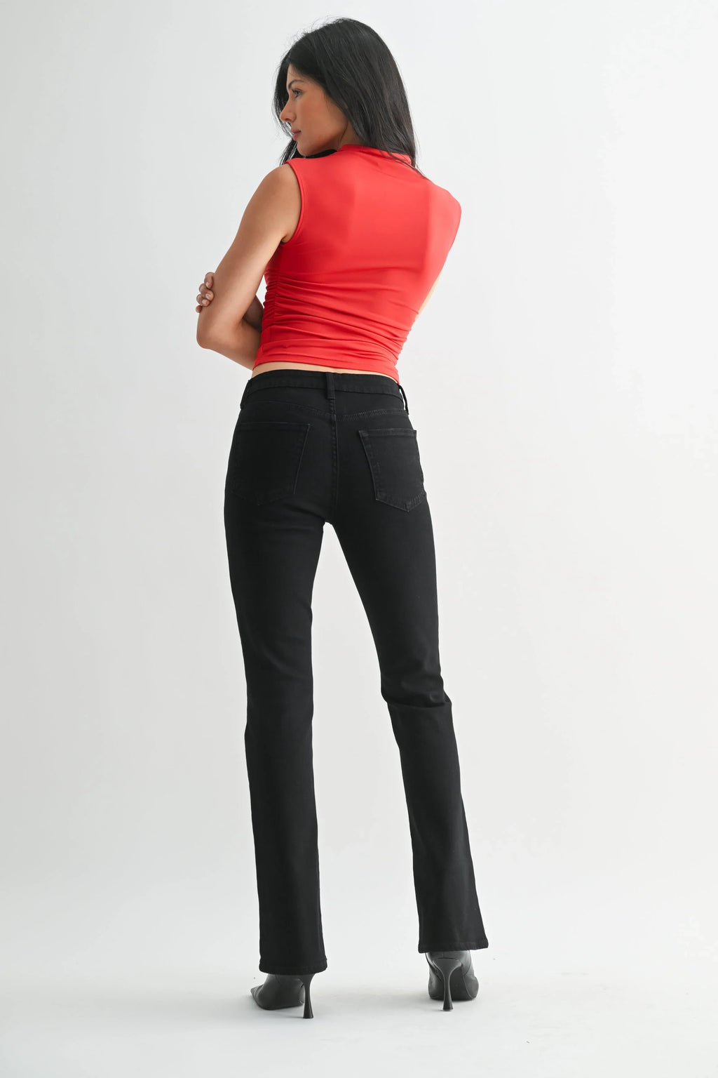 Regular Hem Bootcut Jean