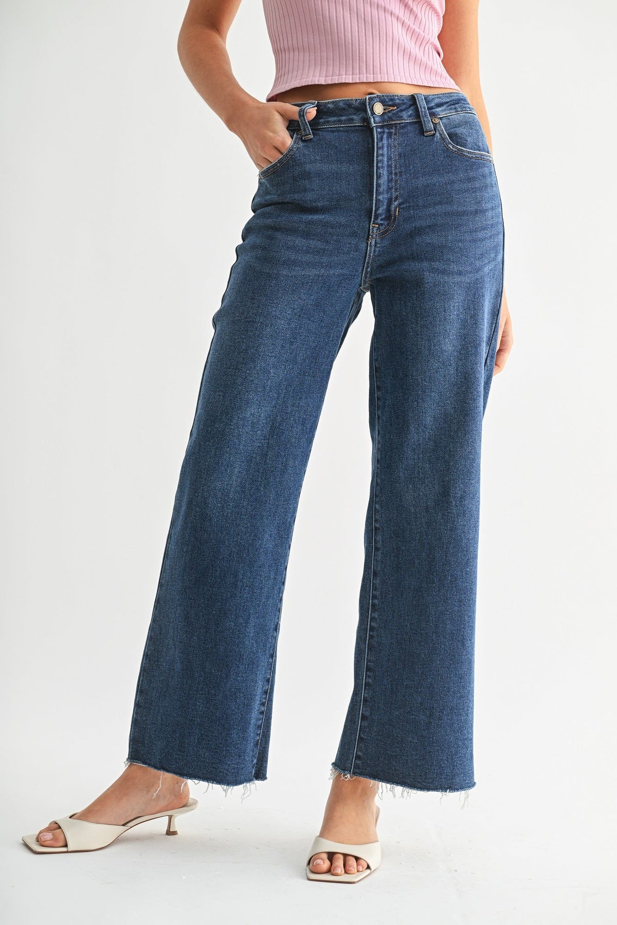 Soft yet structured comfort stretch black denim