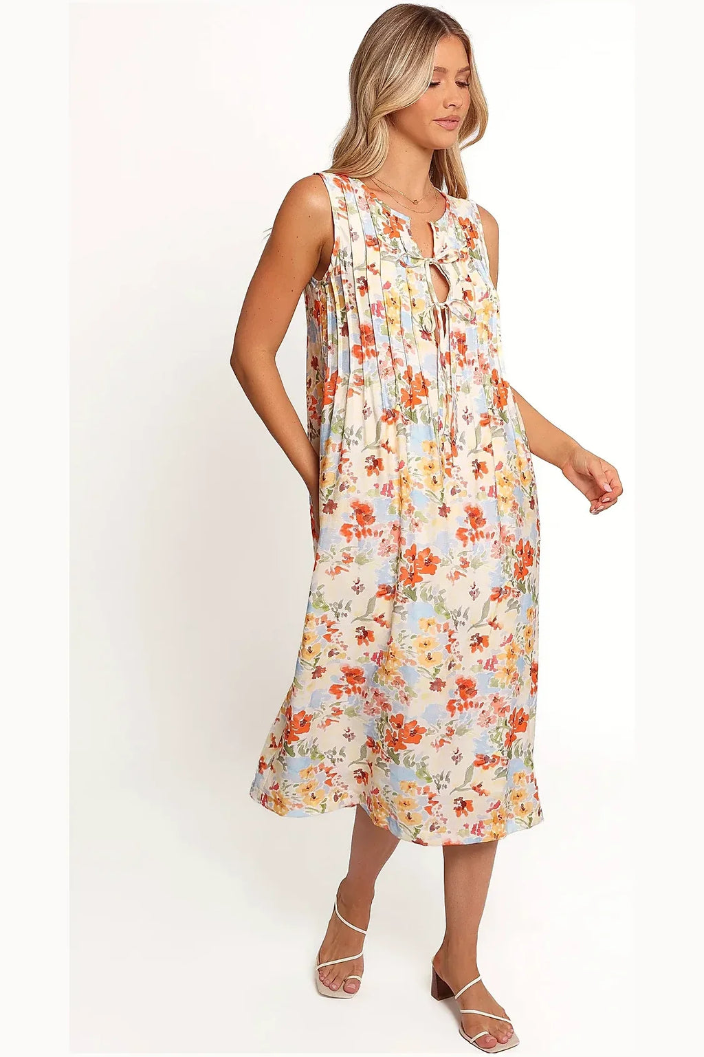 Breeze Midi Dress - Floral
