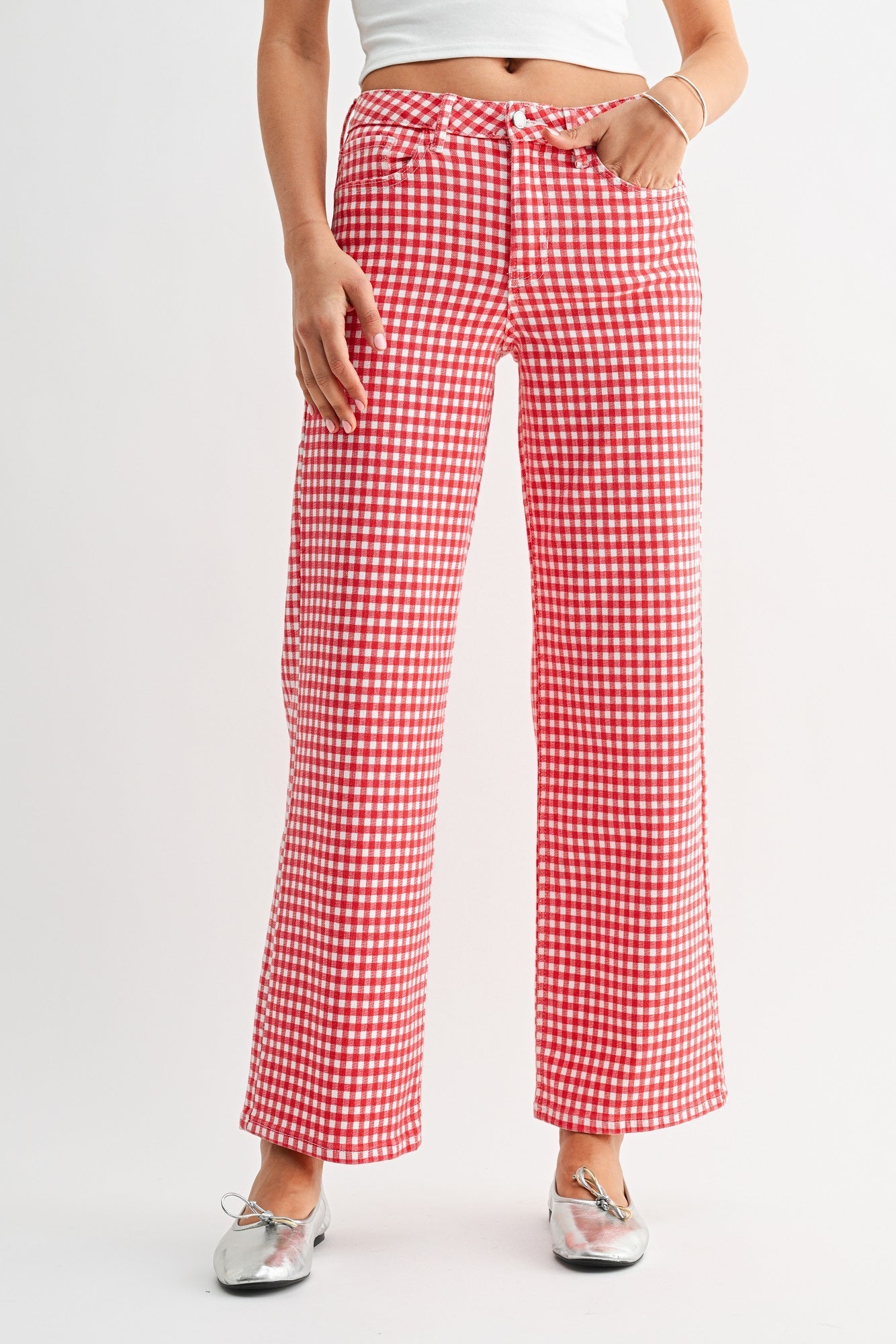 High Rise Straight Jean