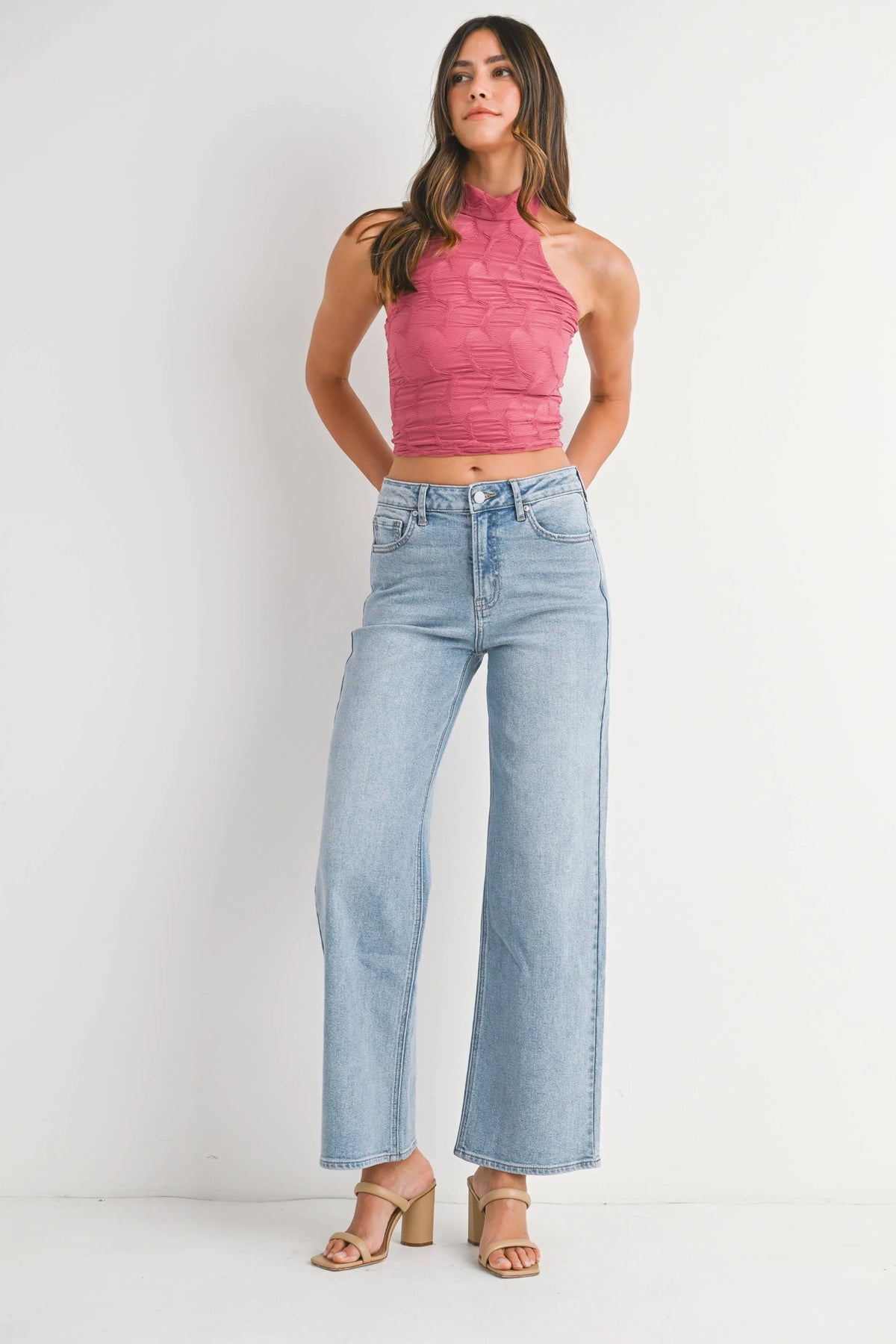 High Rise Straight Jean