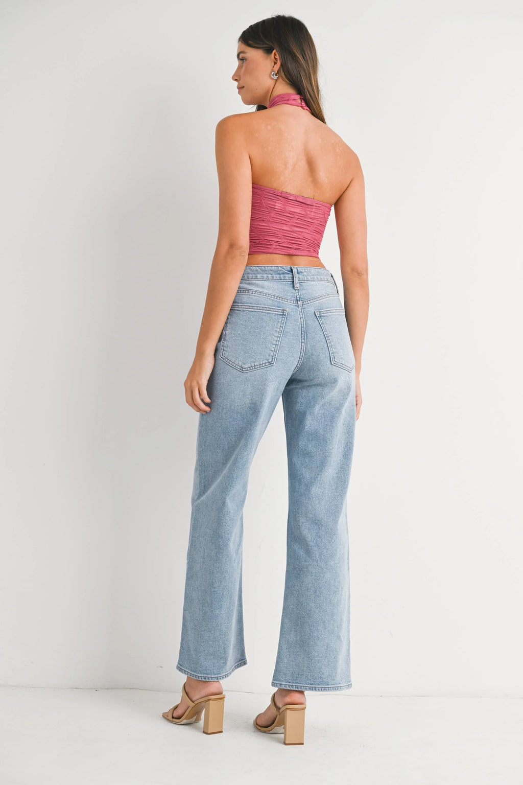 High Rise Straight Jean