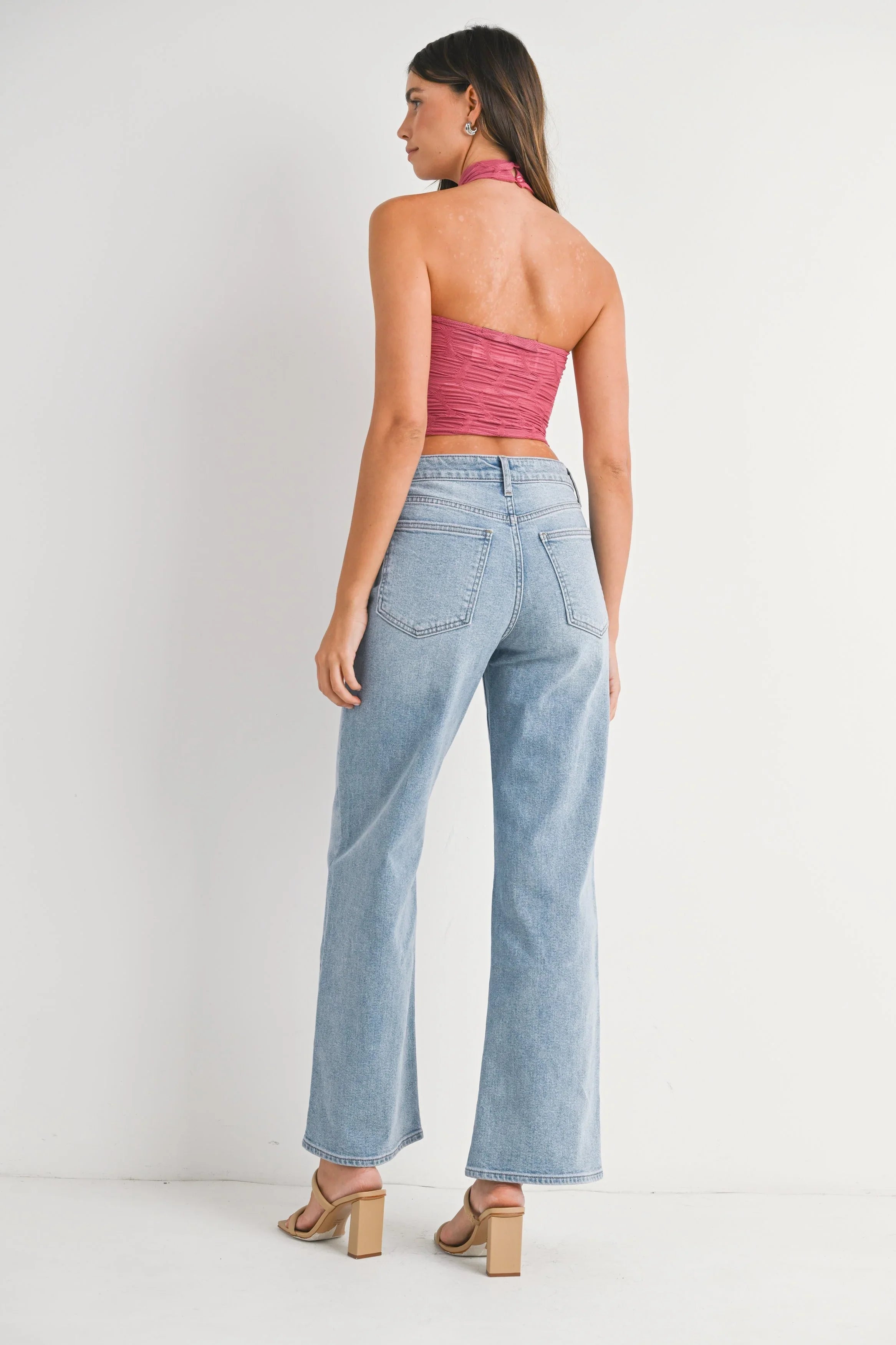 High Rise Straight Jean