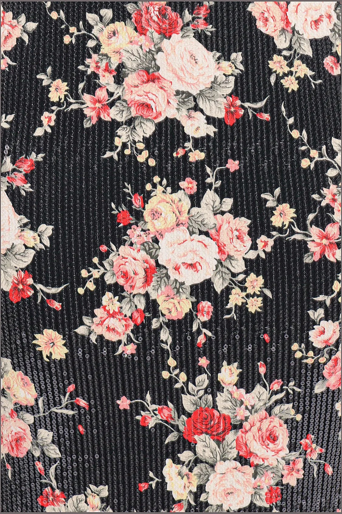 Everlee Maxi Dress - Floral Sequin