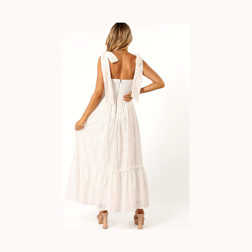 Fiora Maxi Dress - White