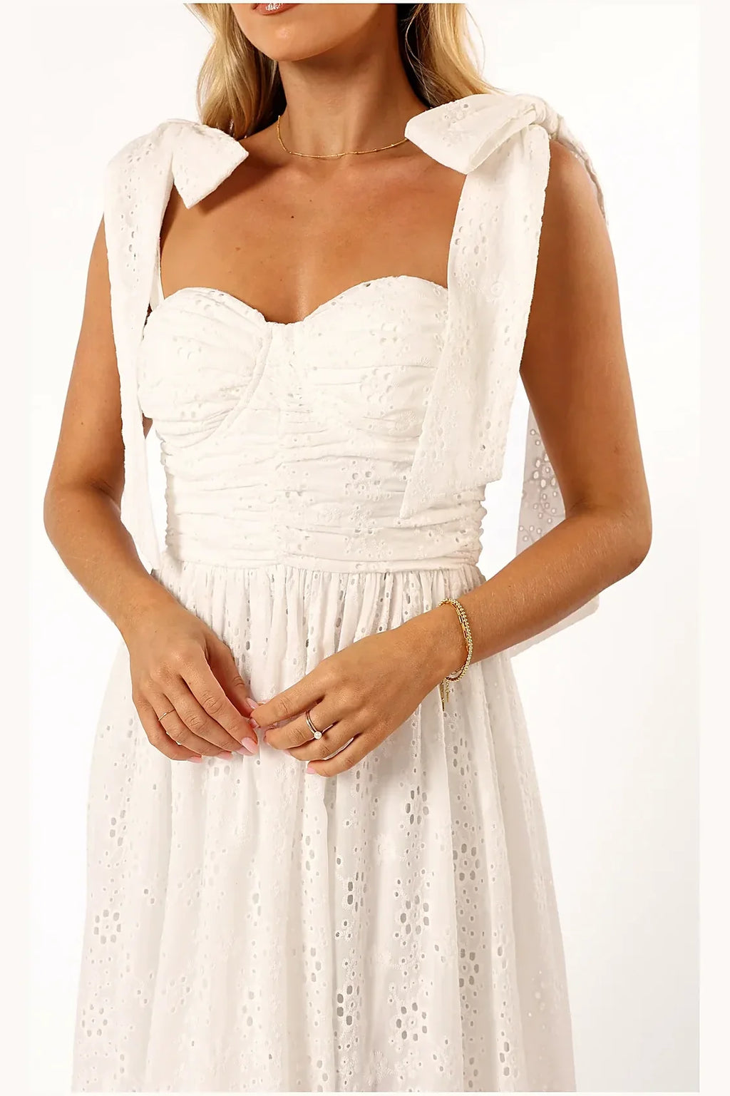 Fiora Maxi Dress - White