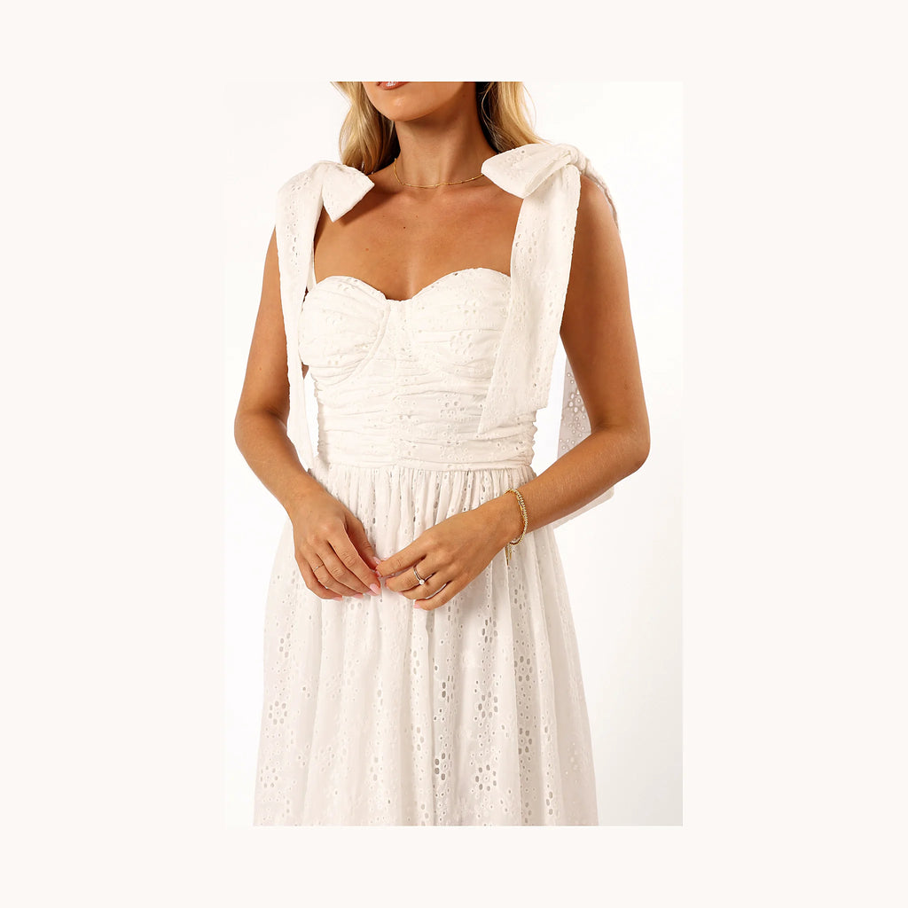 Fiora Maxi Dress - White