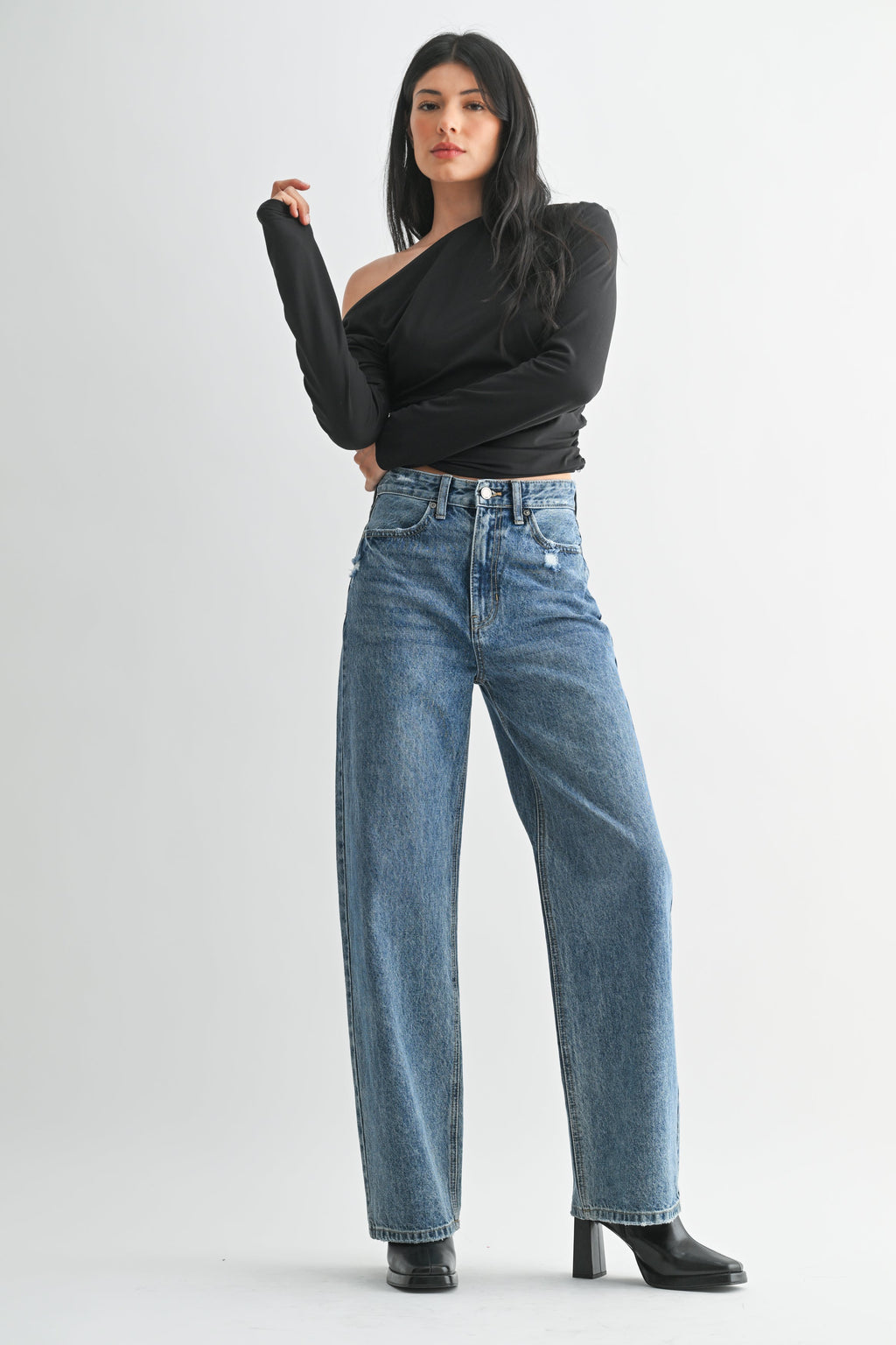 Skater Wide Leg Jean