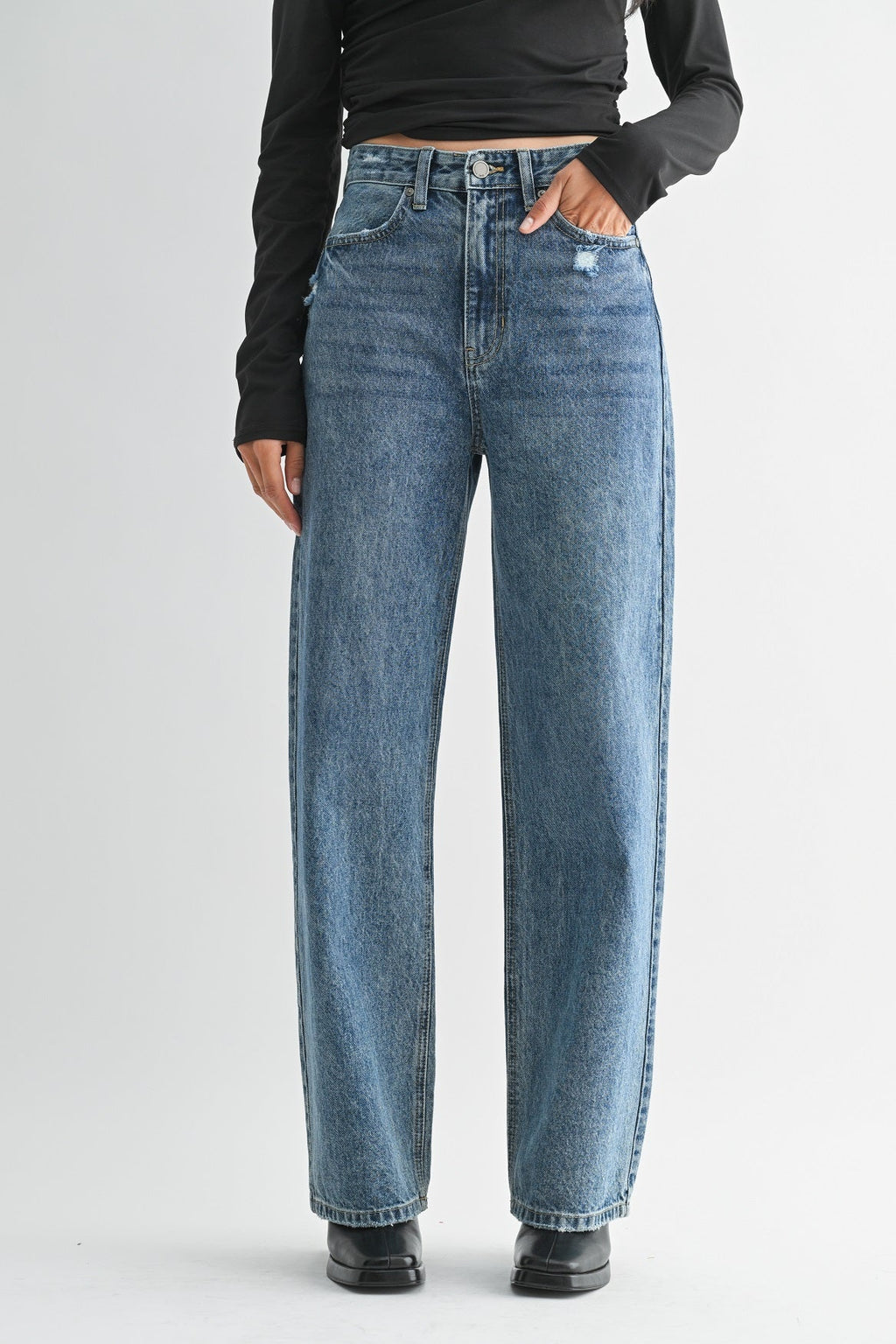 Skater Wide Leg Jean