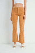 Soft durable cotton blend corduroy with a smooth fit