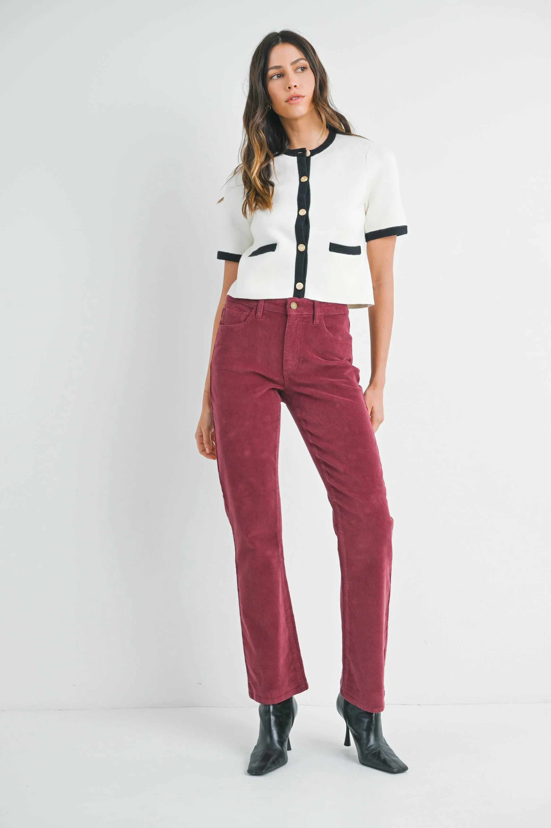 Slim Bootcut Corduroy