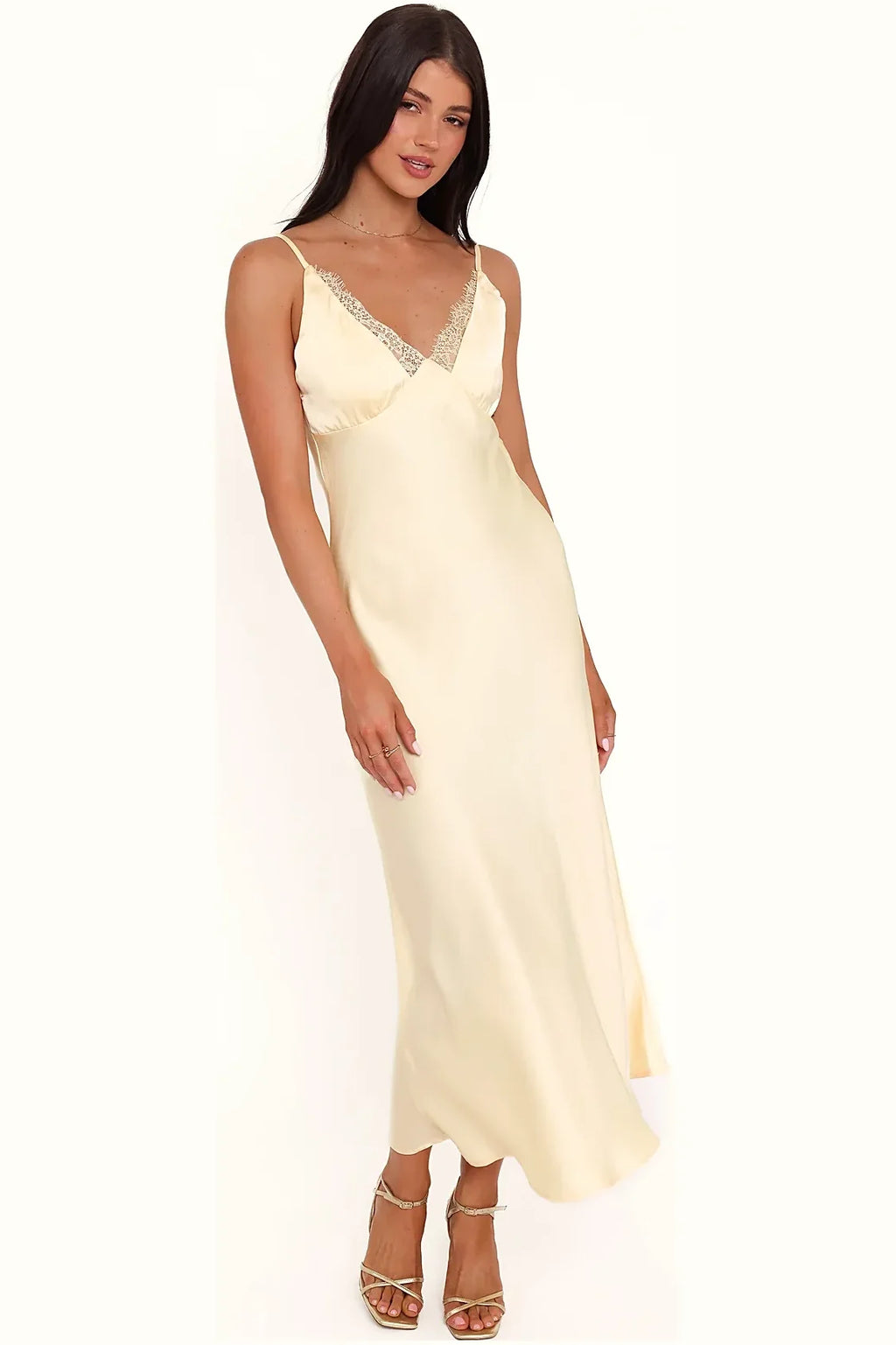 Hobi Midi Dress - Butter Yellow