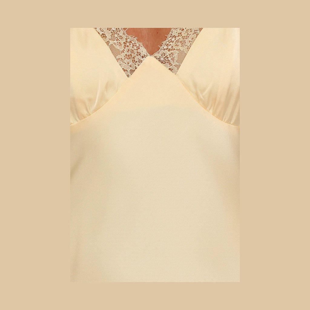 Hobi Midi Dress - Butter Yellow