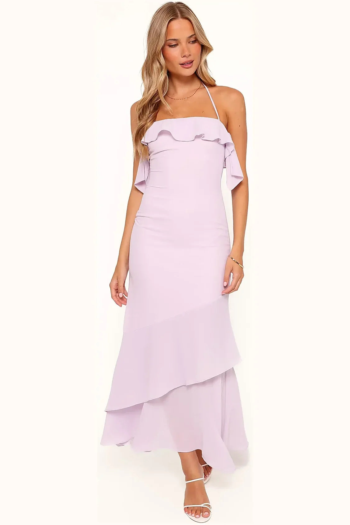 Illuka Maxi Dress - Lilac