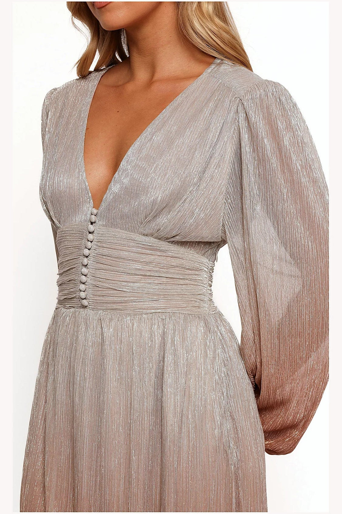 Jovie Maxi Dress - Starlight Bronze