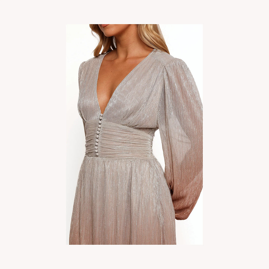 Jovie Maxi Dress - Starlight Bronze