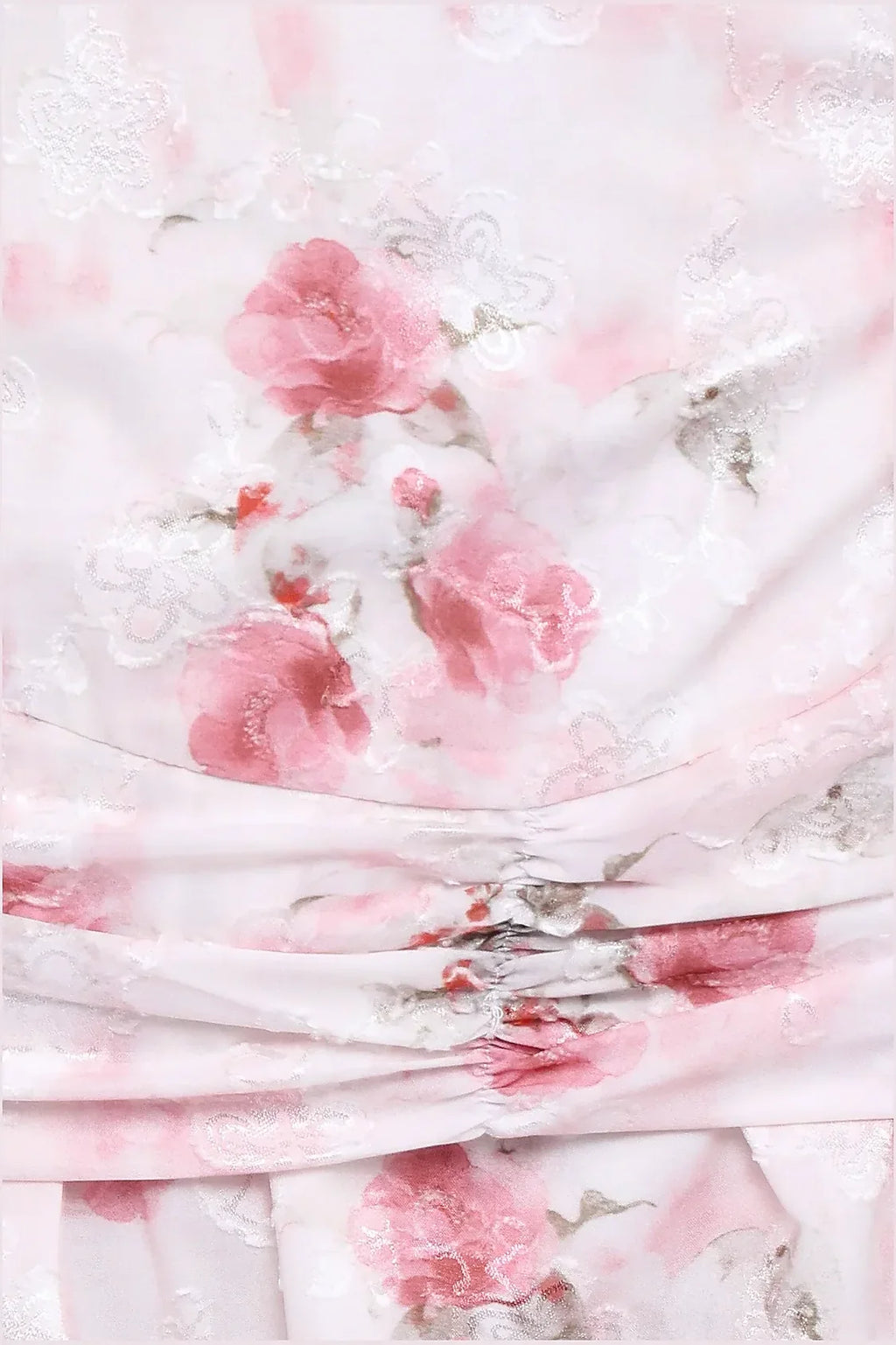 Lelia Halterneck Midi Dress - Pink Floral