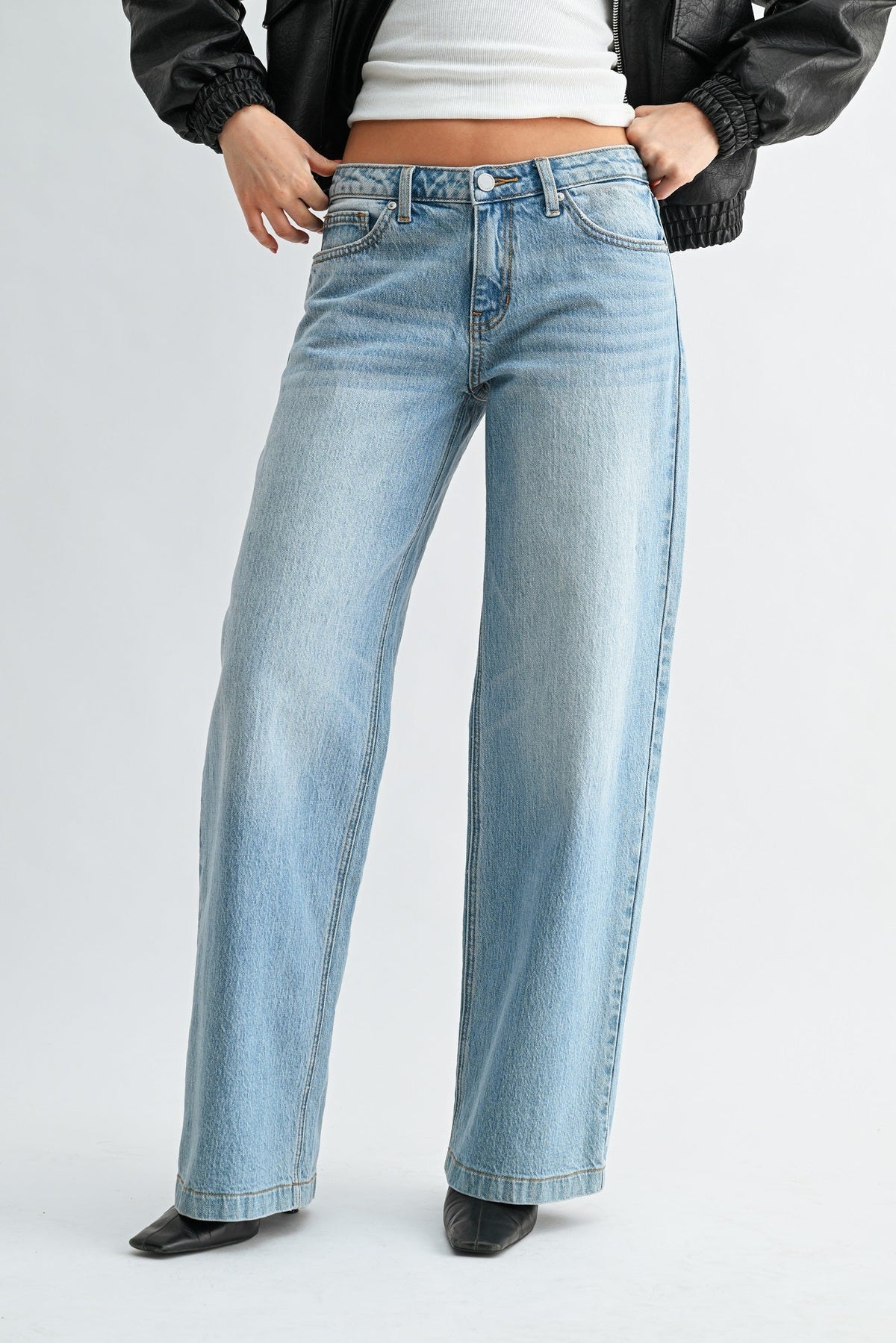 Durable structured denim that softens over time