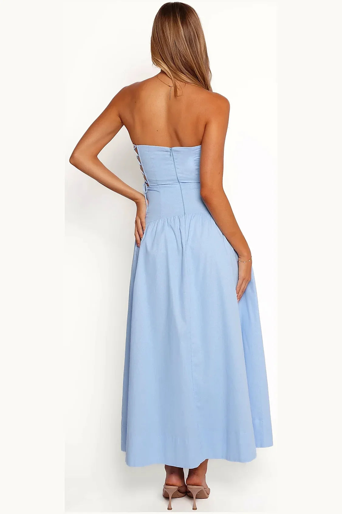 Maude Maxi Dress - Blue
