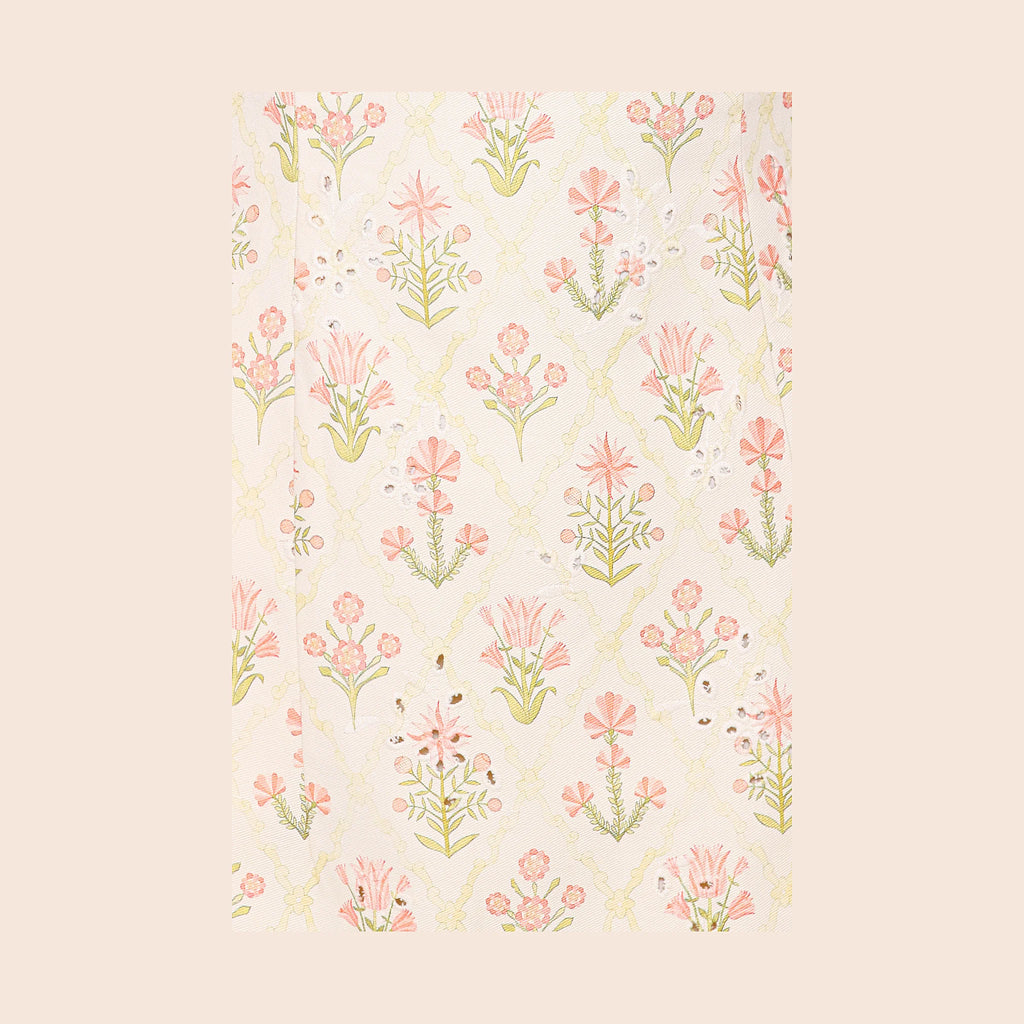 Memphis Mini Dress - Coral Floral