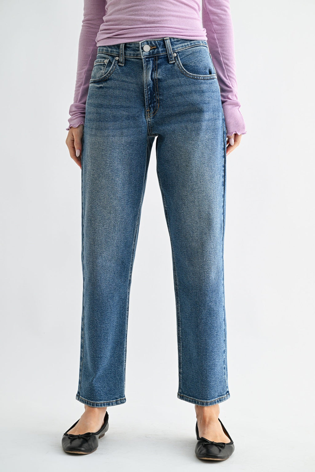 Structured cotton blend with gentle give