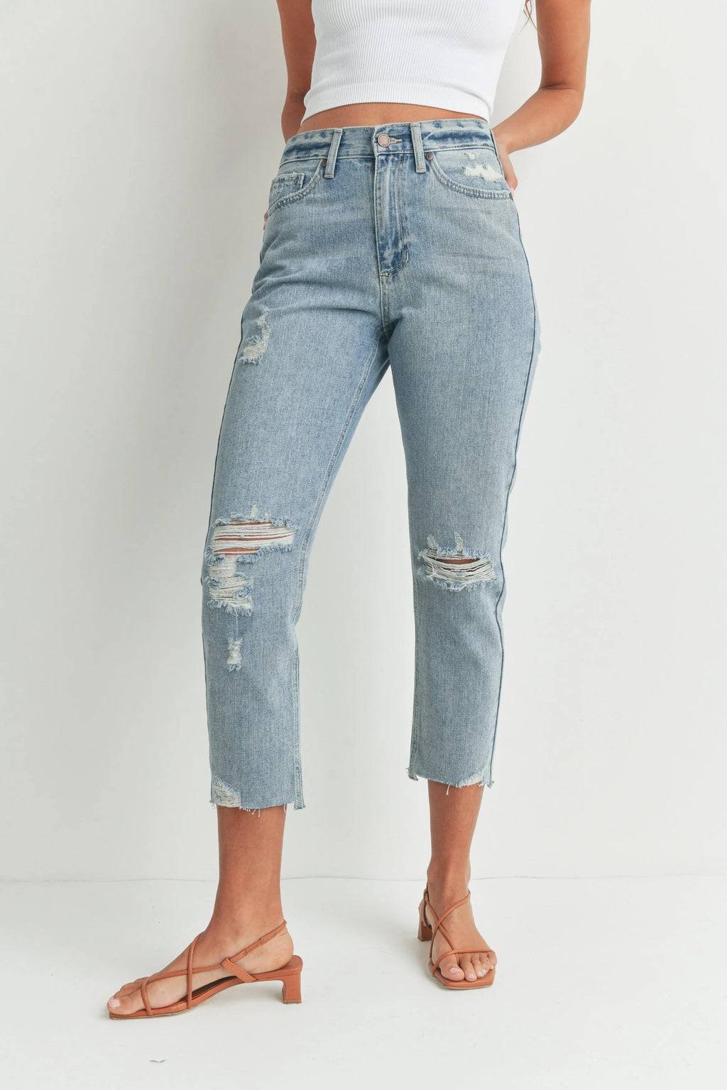 Non-stretch 100% cotton denim built for all-day wear