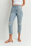 Non-stretch 100% cotton denim built for all-day wear