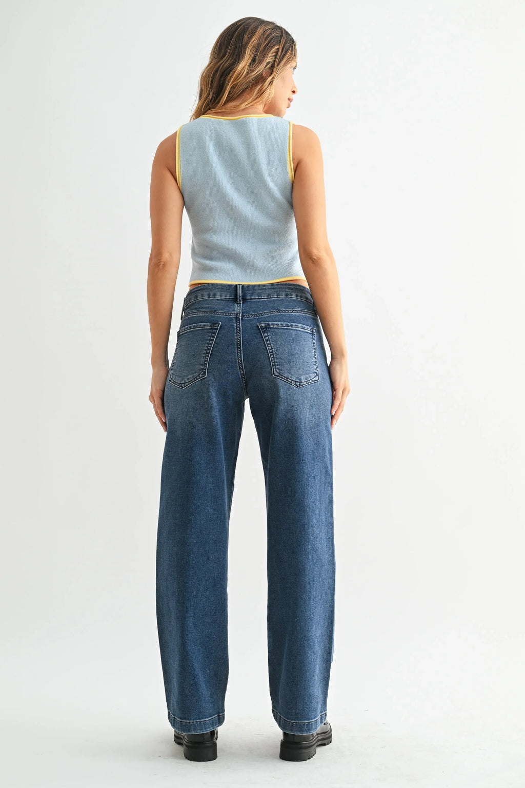 Slim Wide Sweat Jean