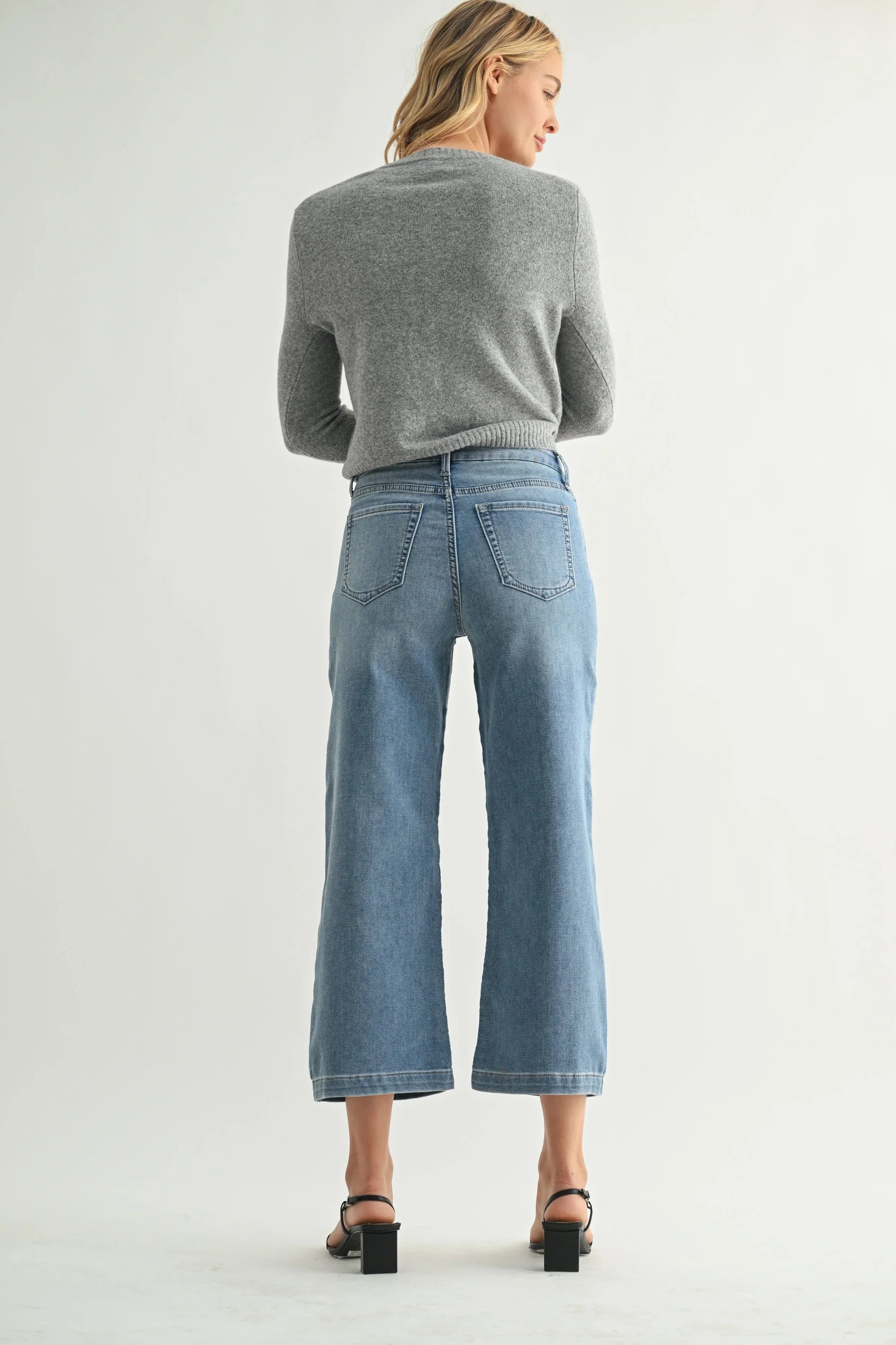 Soft breathable stretch cotton blend with subtle give