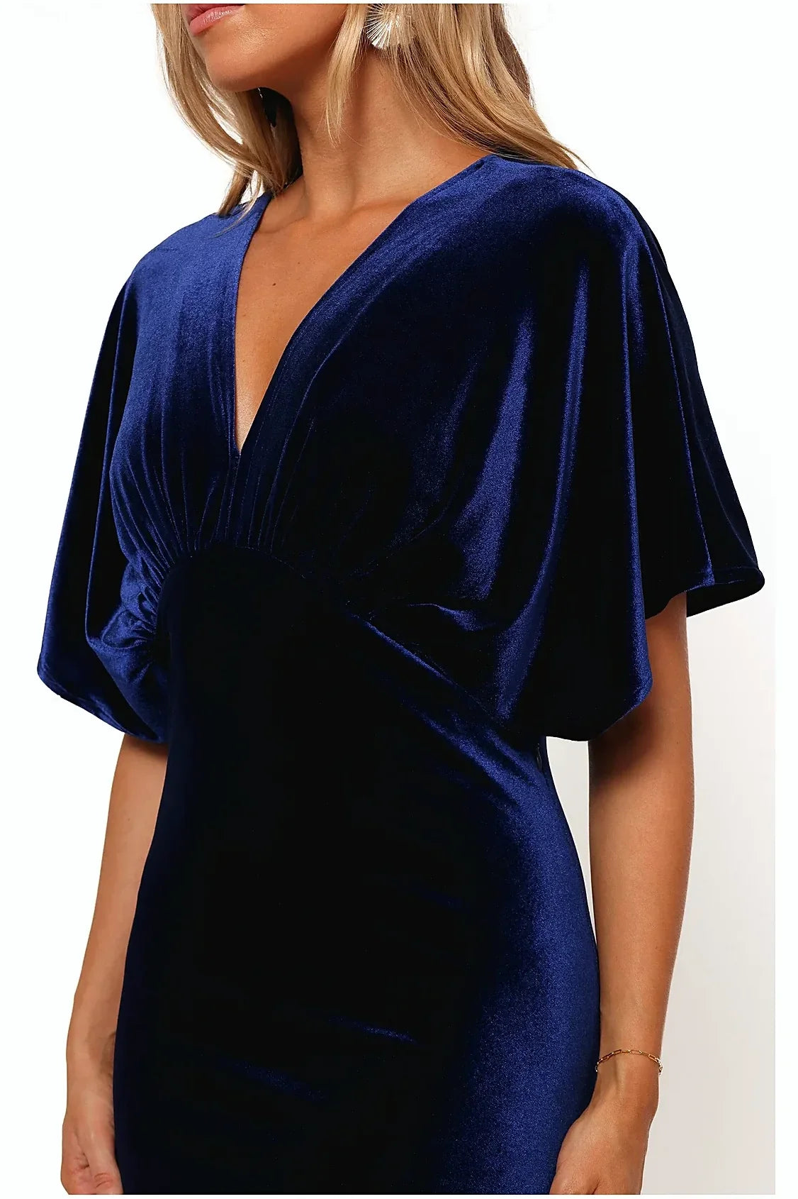 Ricki Velvet Maxi Dress - Midnight