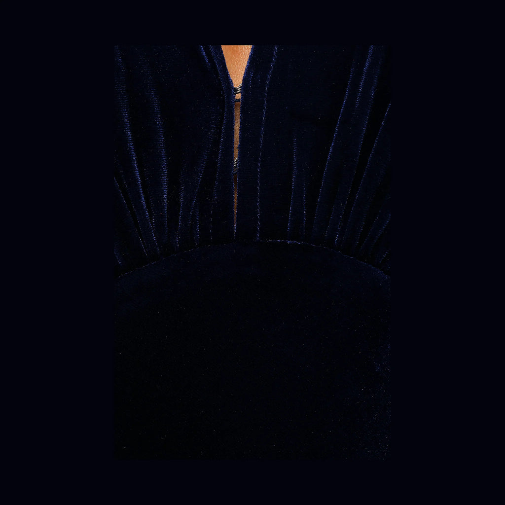 Ricki Velvet Maxi Dress - Midnight