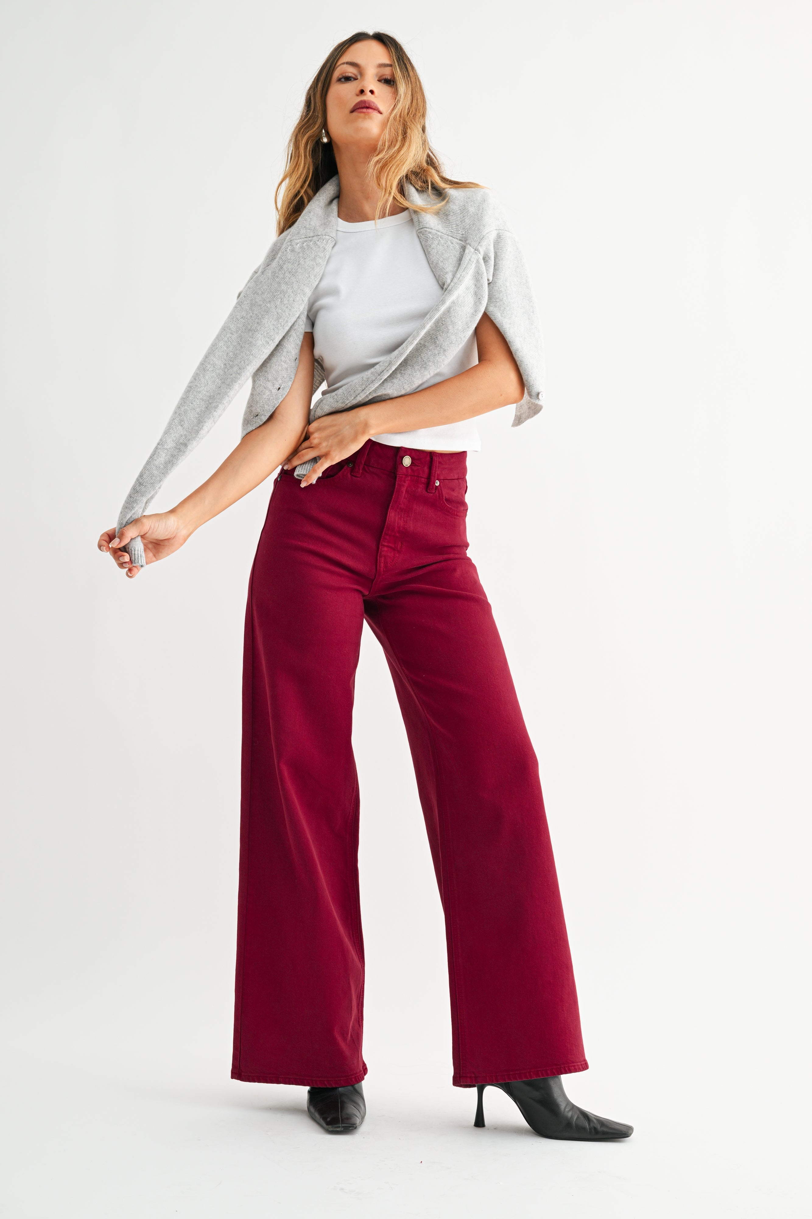 Ultra high rise waistband sitting well above the natural line