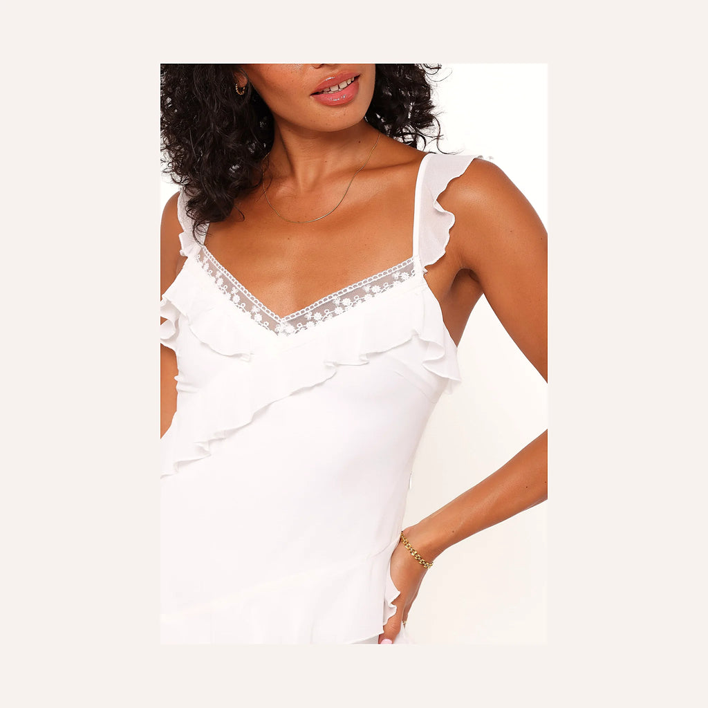 Virginia Maxi Dress - White