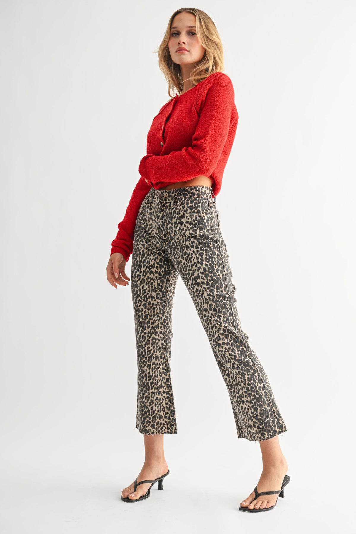 Cropped Flare Jean