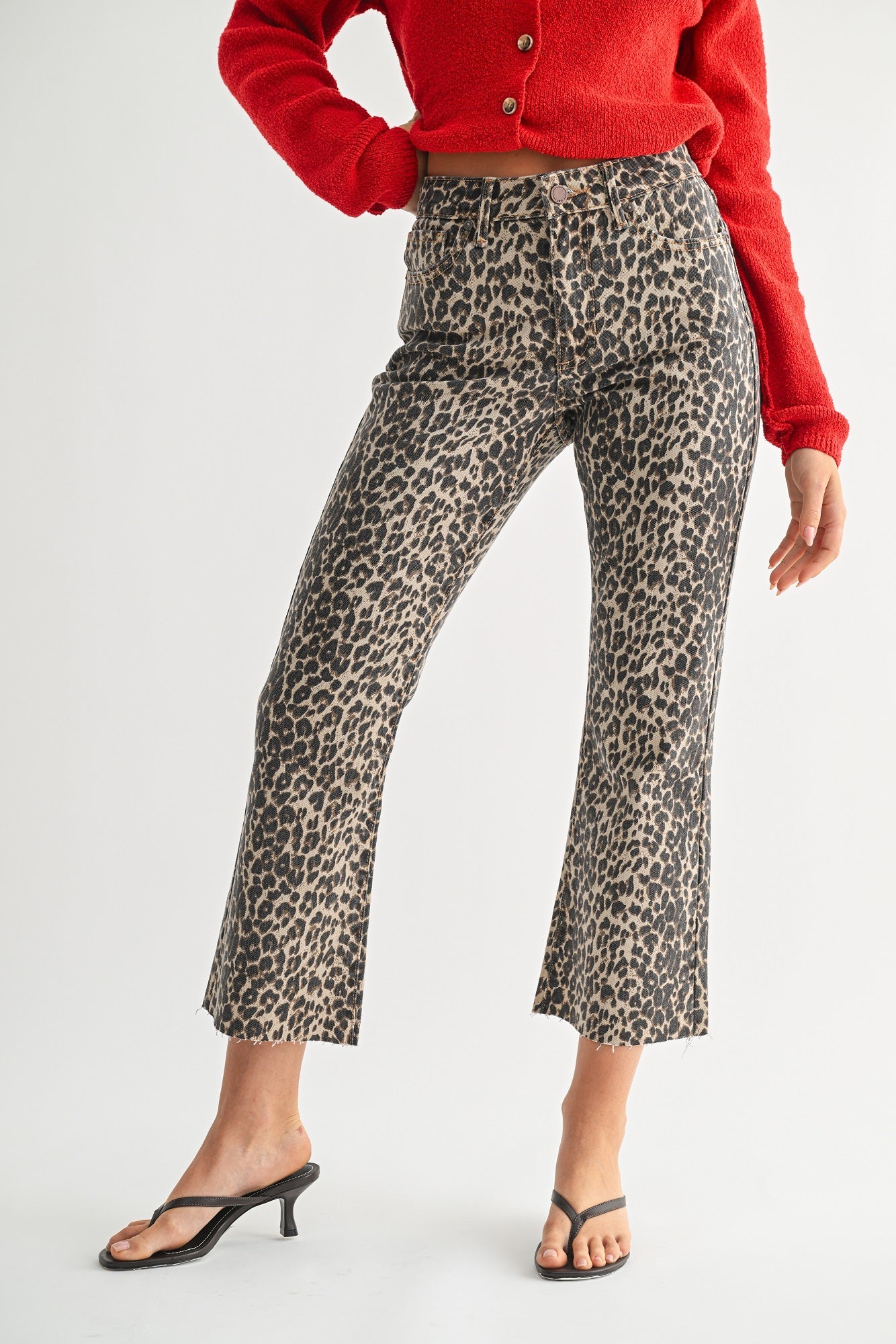 Cropped Flare Jean