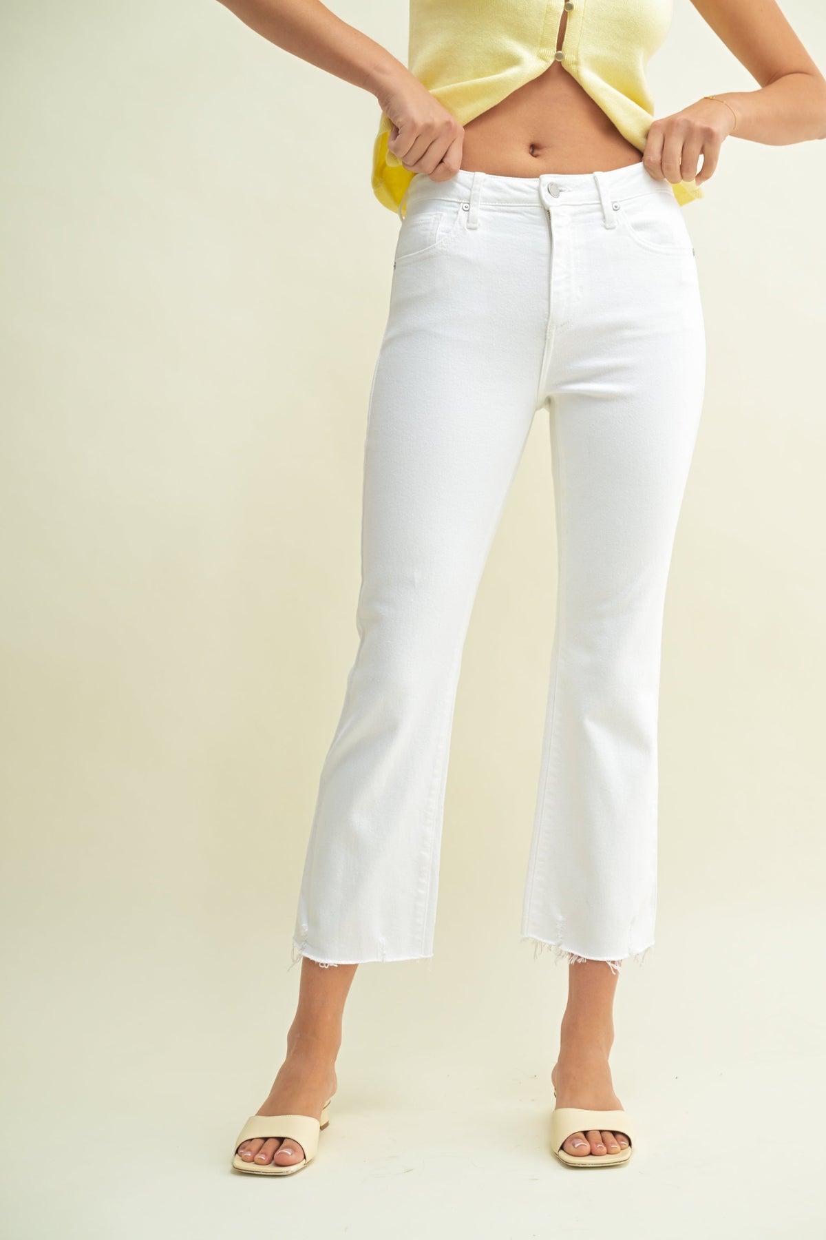 Cropped Flare Jean