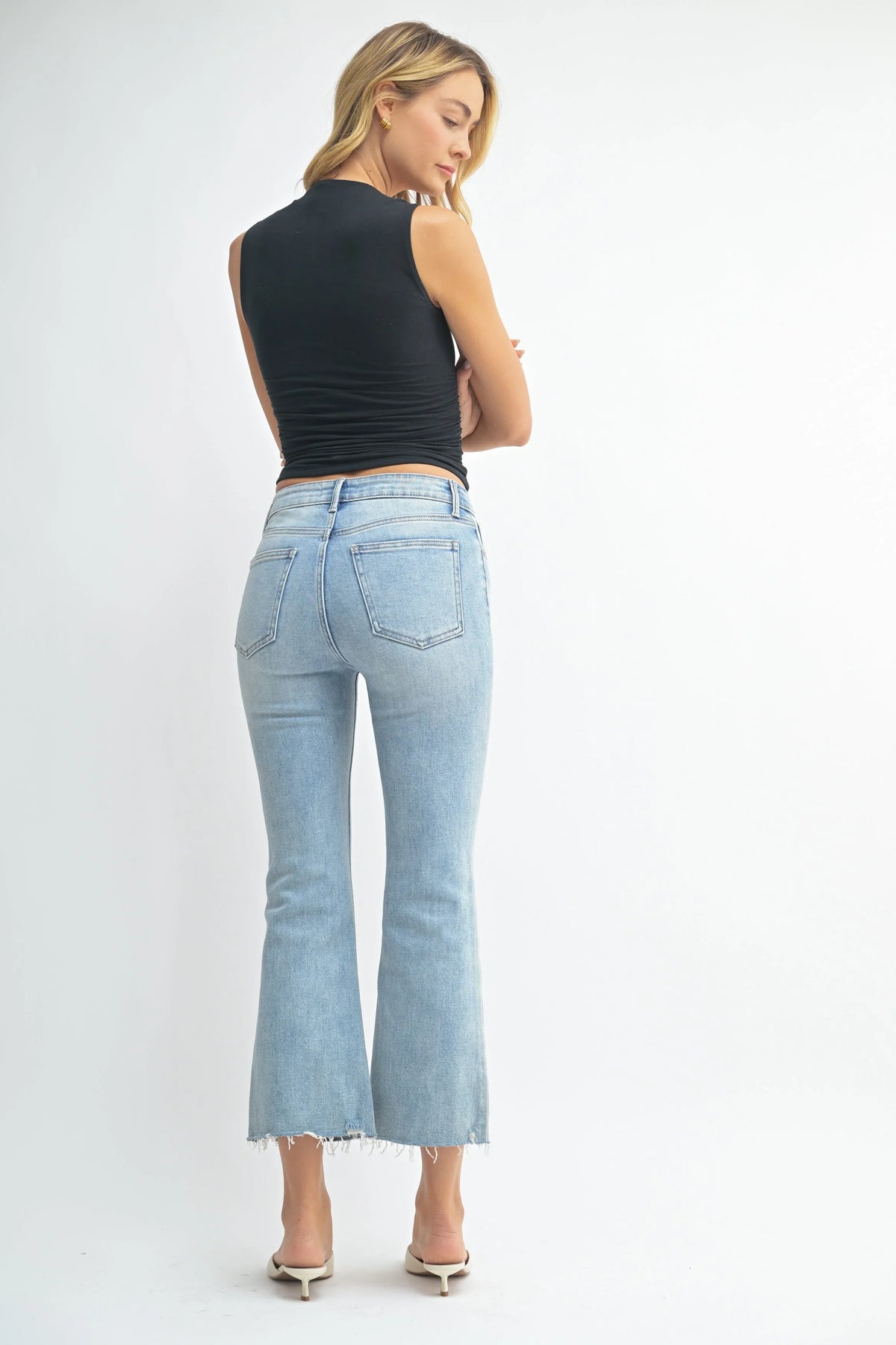 Cropped Flare Jean