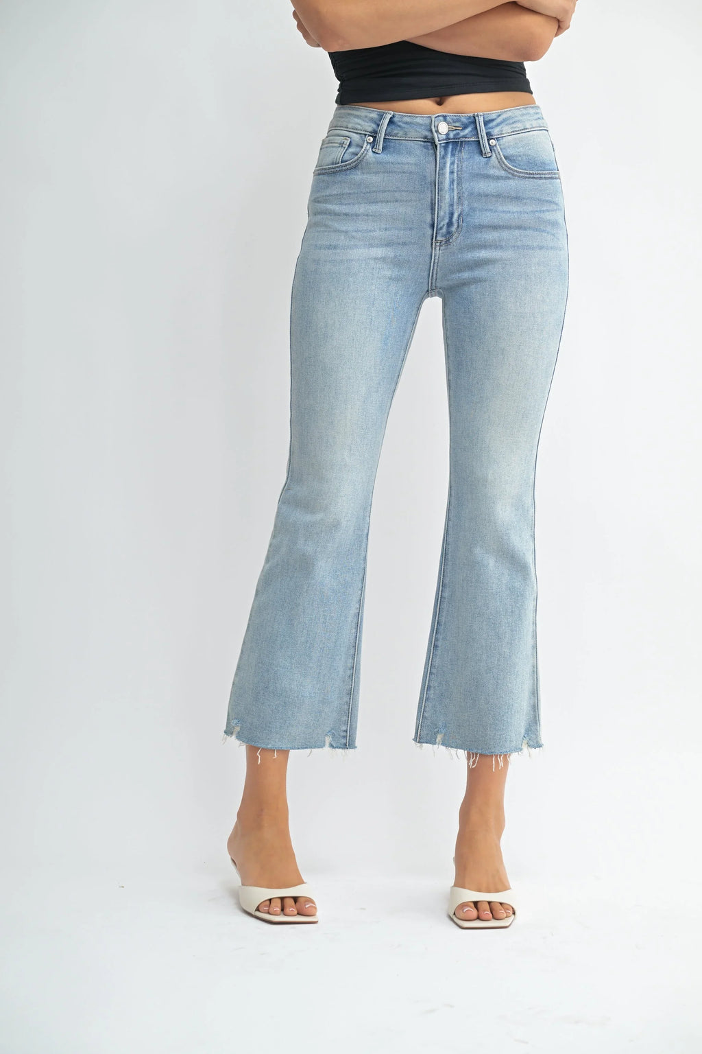 Cropped Flare Jean