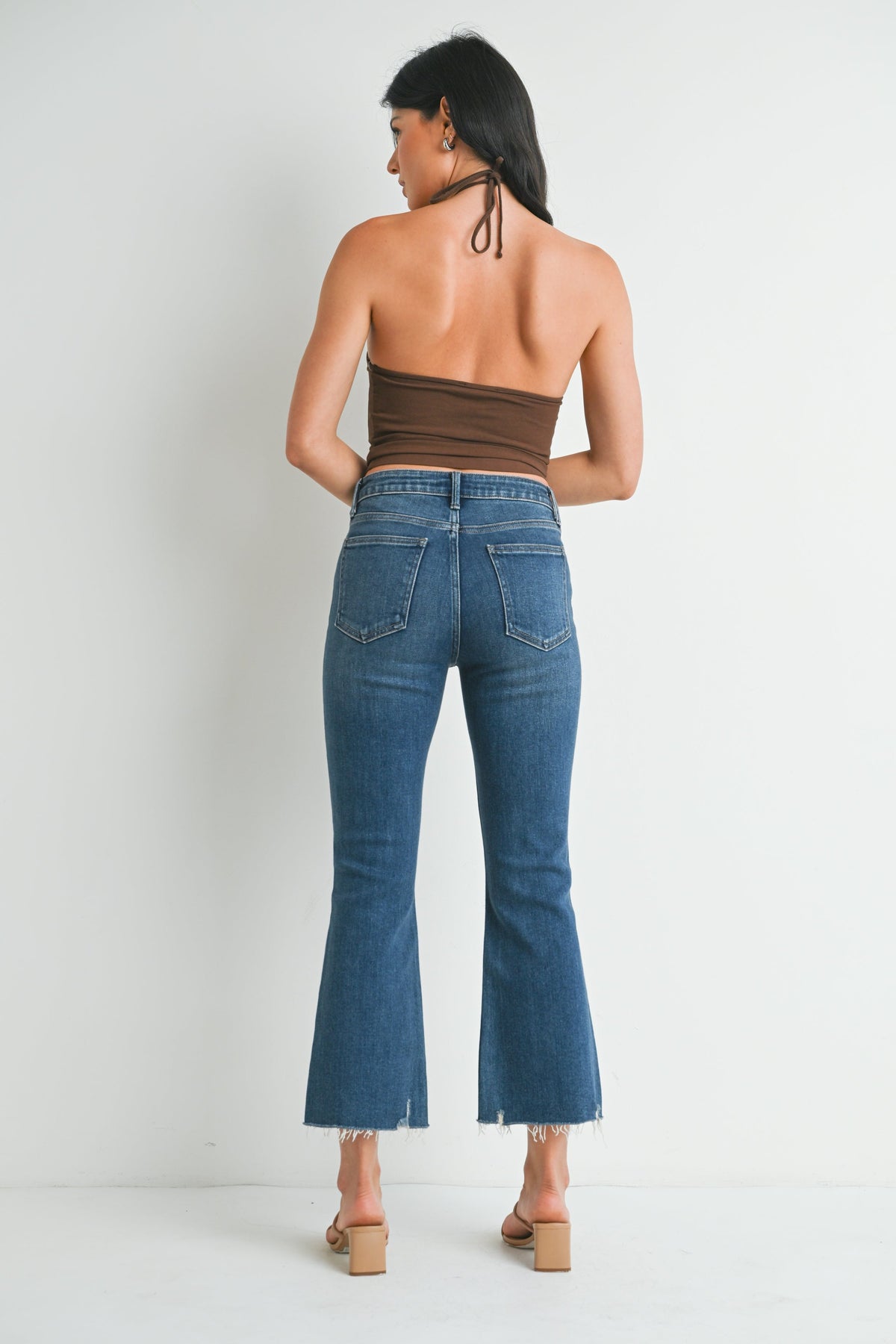 Cropped Flare Jean