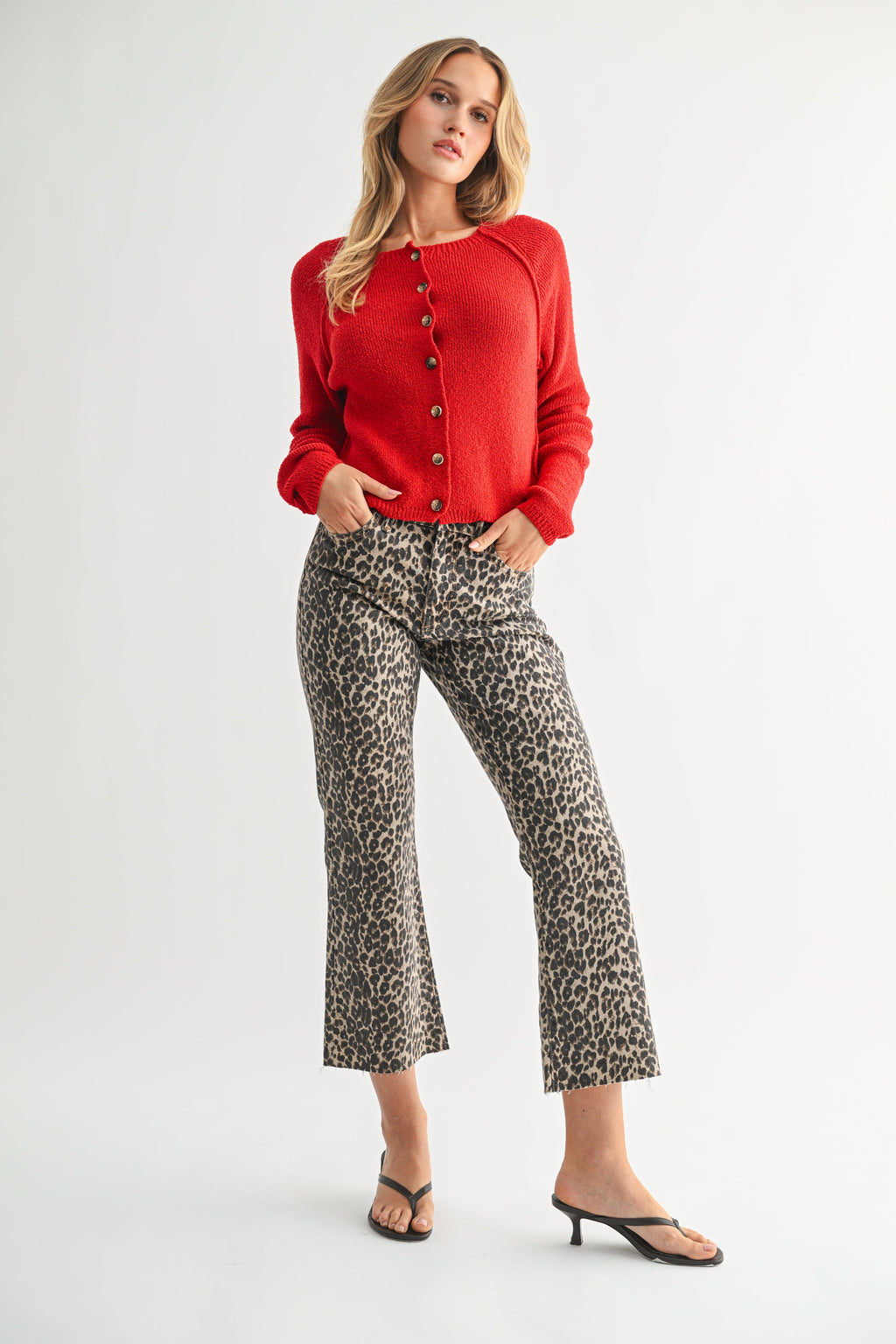 Cropped Flare Jean