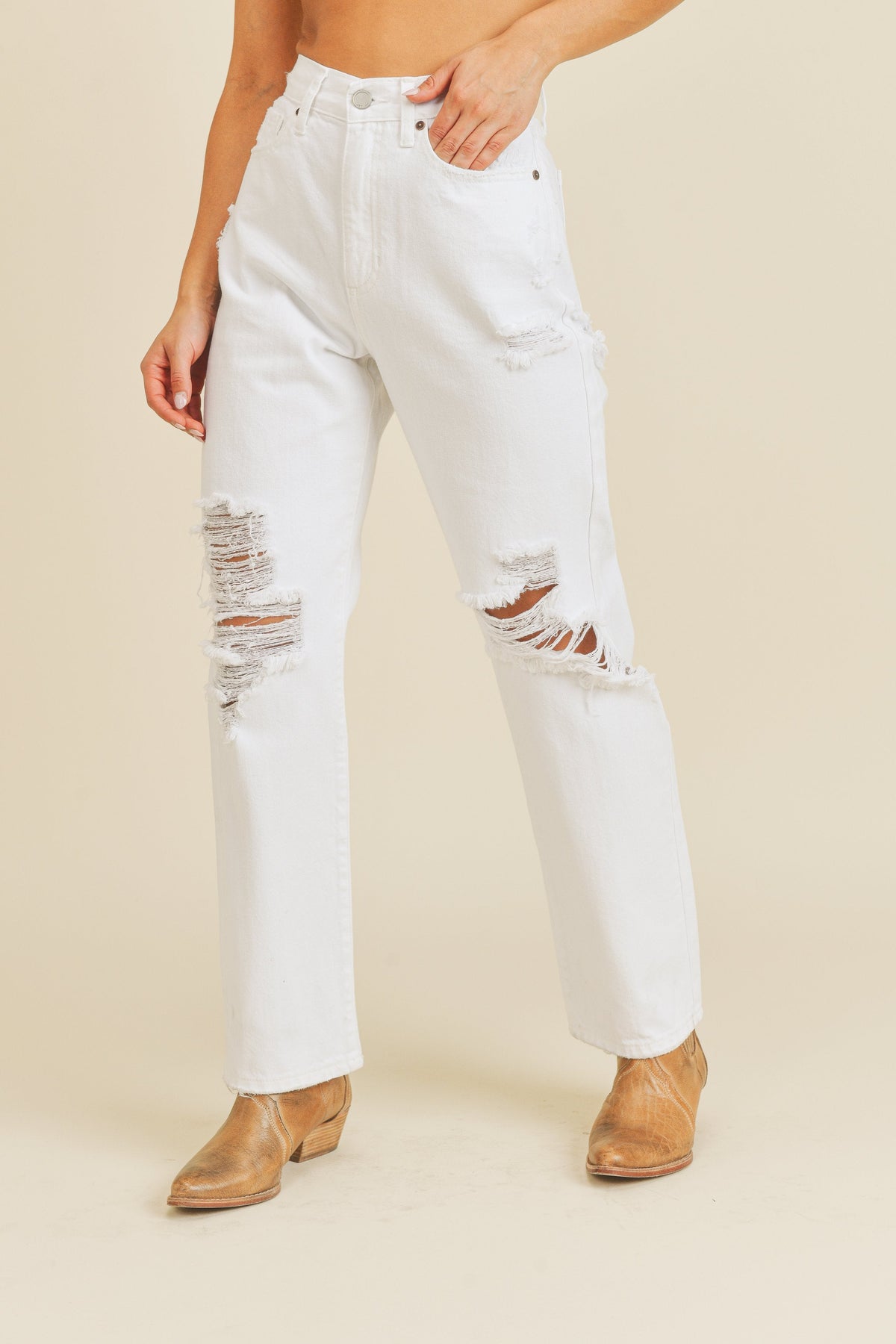 High Rise Dad Jean